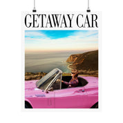 Hot Pink Getaway Car Print