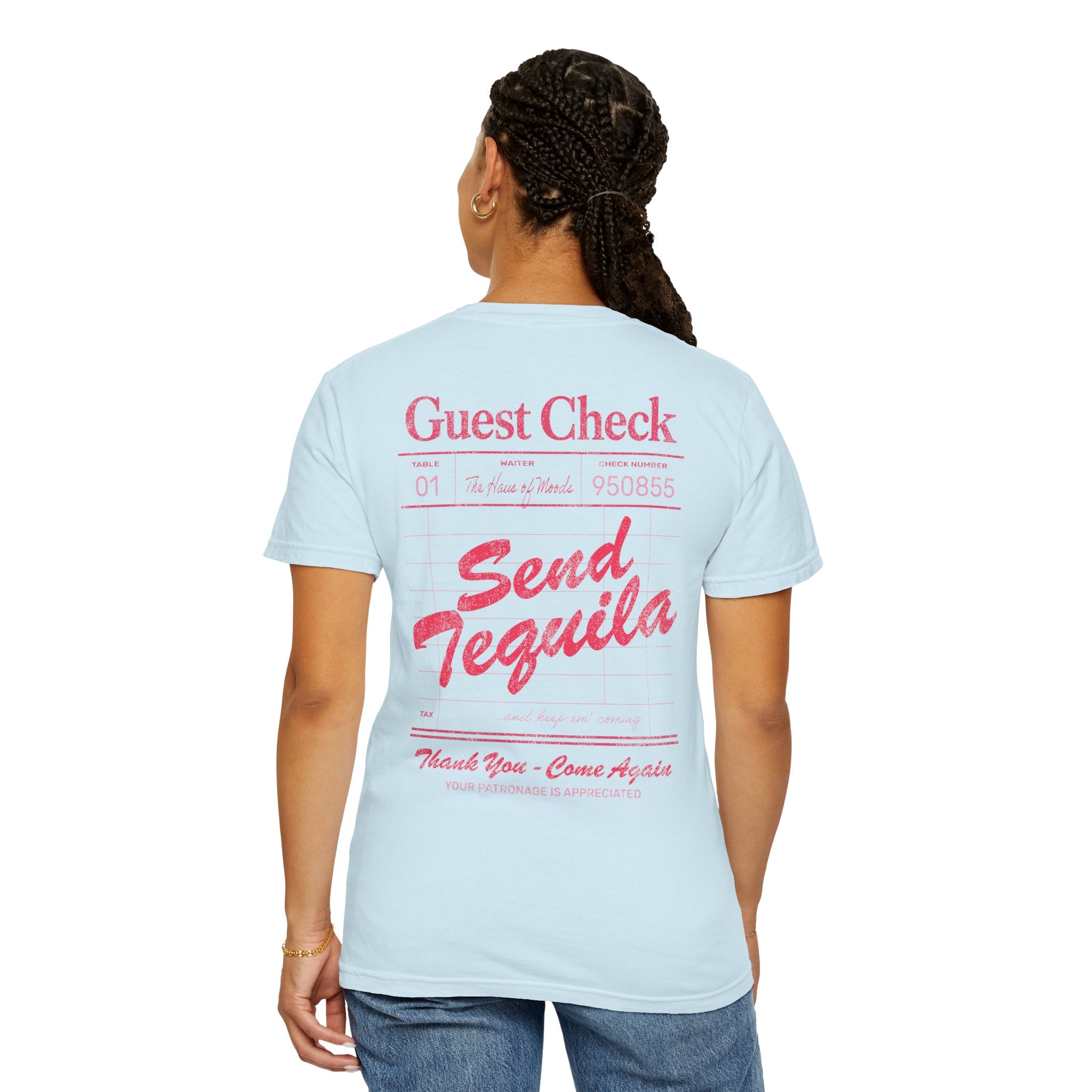 Send Tequila T - Classic Pink - Comfort Colors