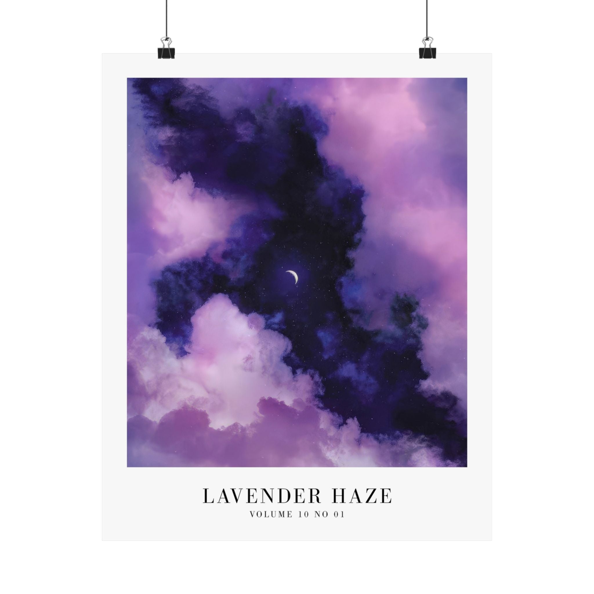 Lavender Haze Midnights Taylor Swift–inspired poster — detail view 4