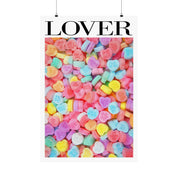 Lover Candy Hearts Print - Haus Of Moods