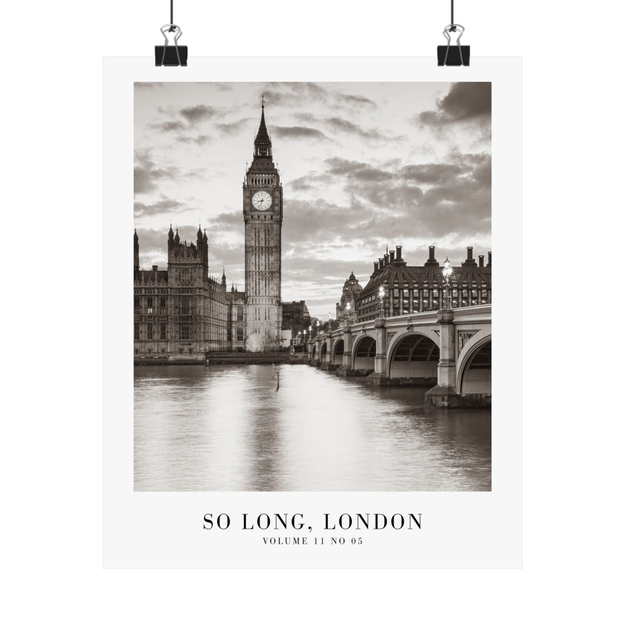 So Long London Tortured Poets Department Taylor Swift–inspired poster — detail view 1
