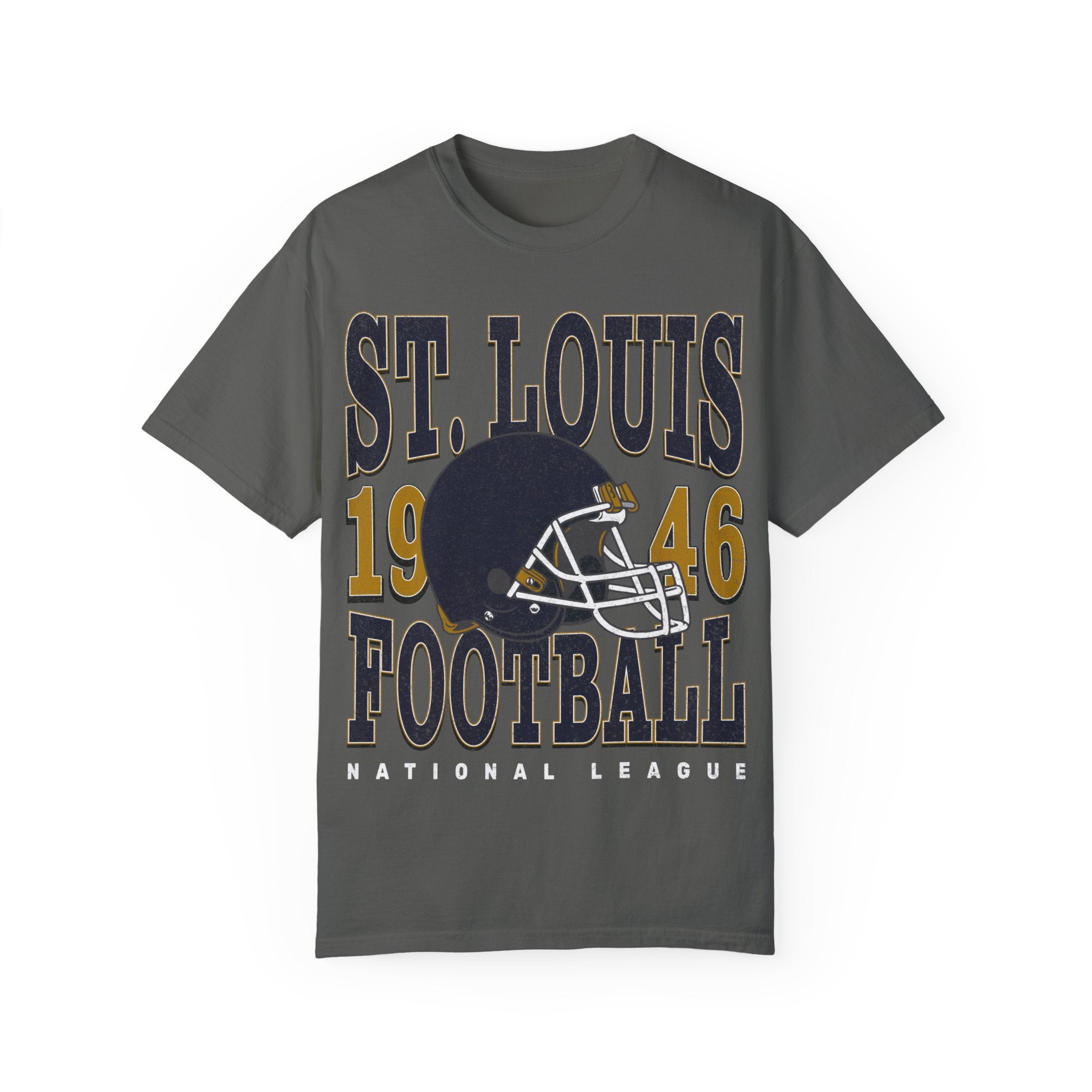 St. Louis Football Vintage Style Comfort Colors Shirt | St. Louis Football TShirt | St. Louis Football Gift - Haus Of Moods