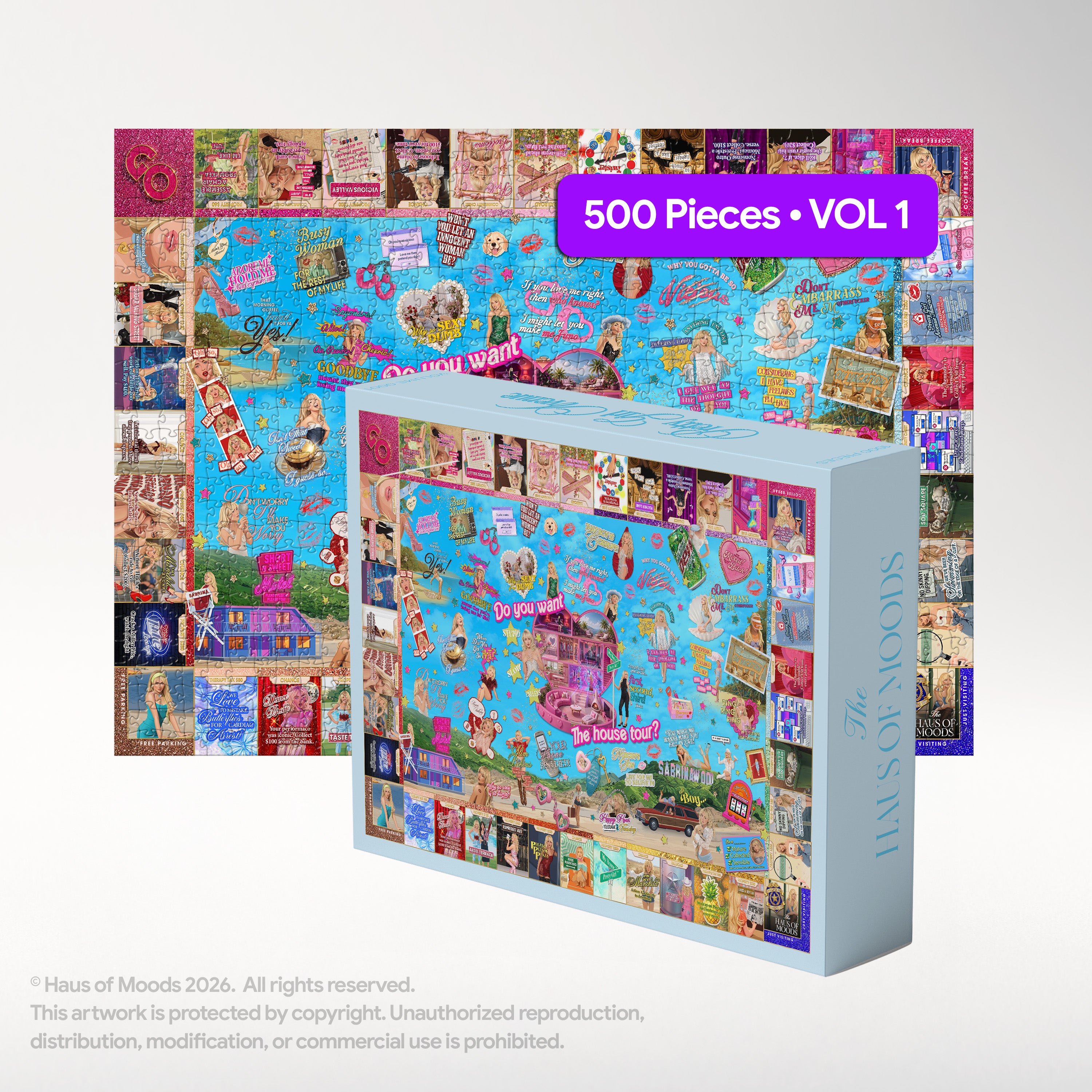 Sabrina Carpenter Pretty Girl Avenue Puzzle ©