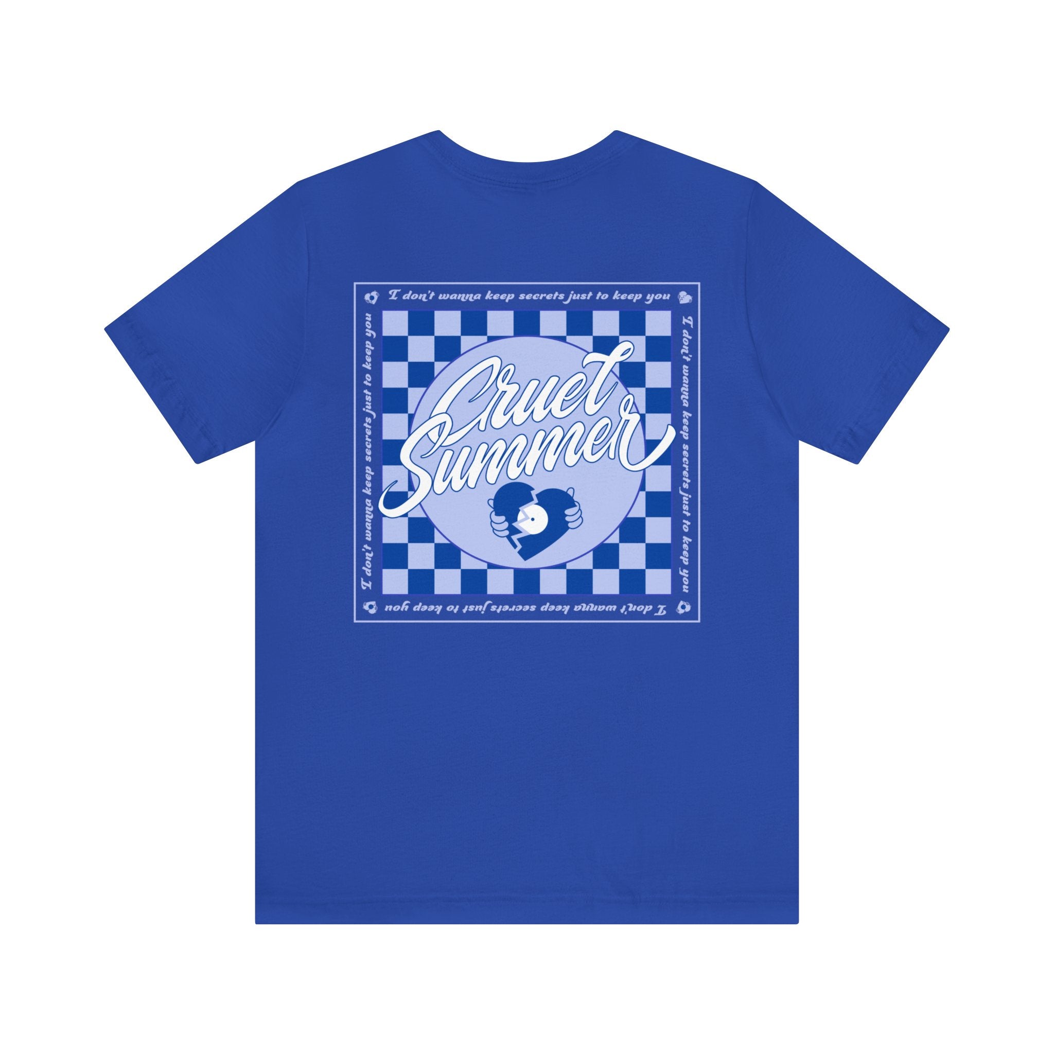 Cruel Summer Blue Retro T