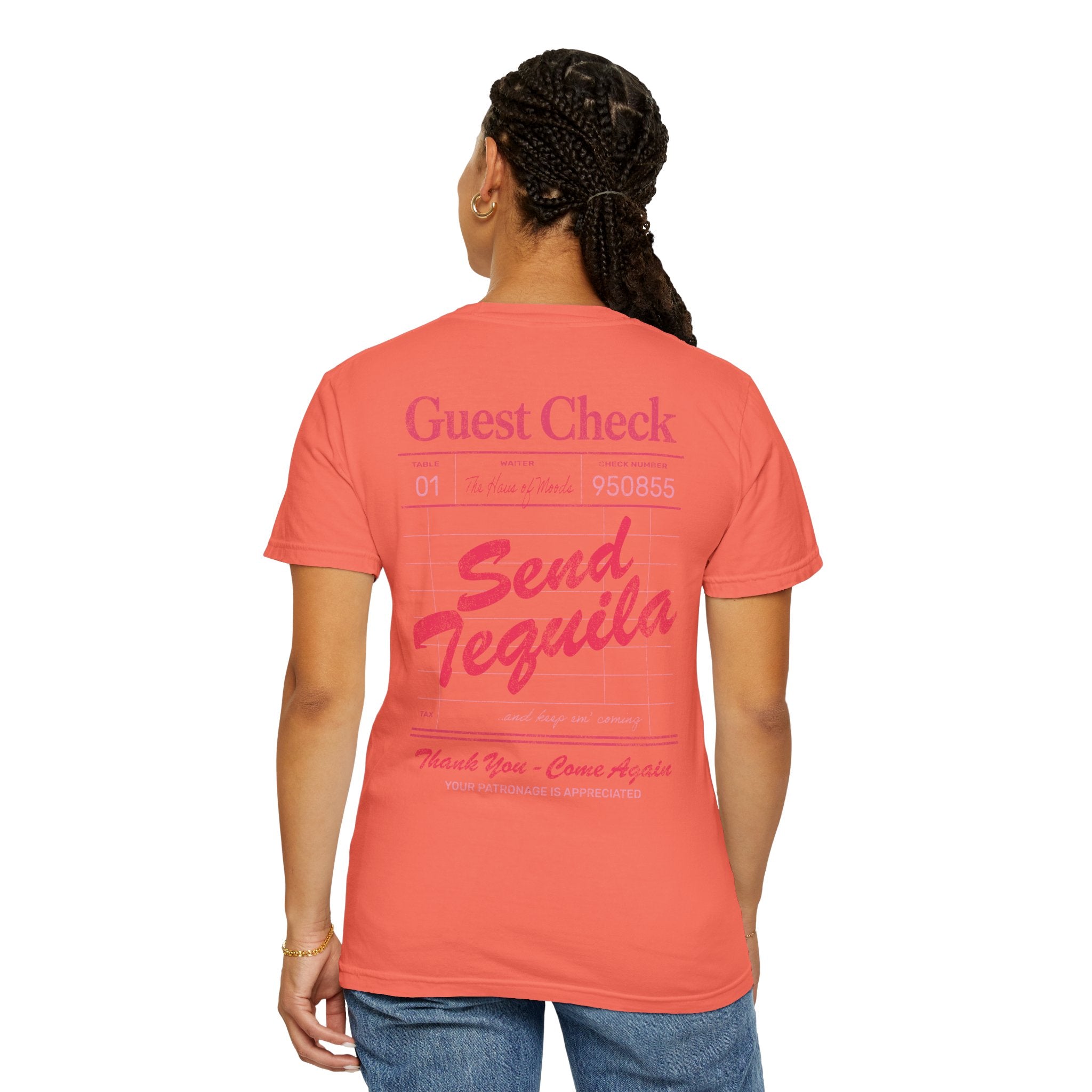 Send Tequila T - Classic Pink - Comfort Colors