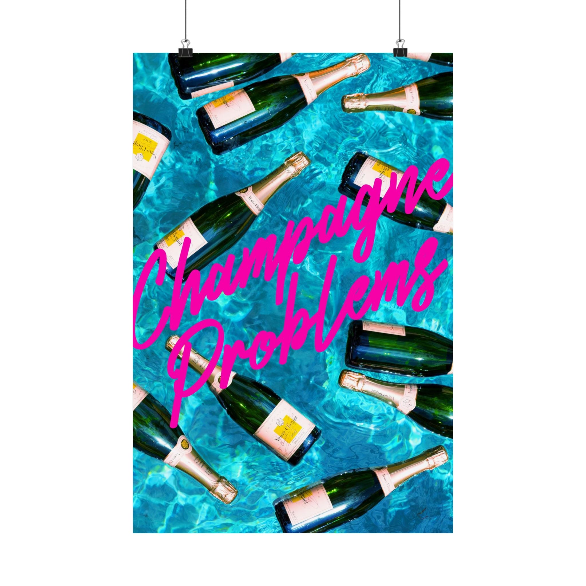 Champagne Problems In the Pool