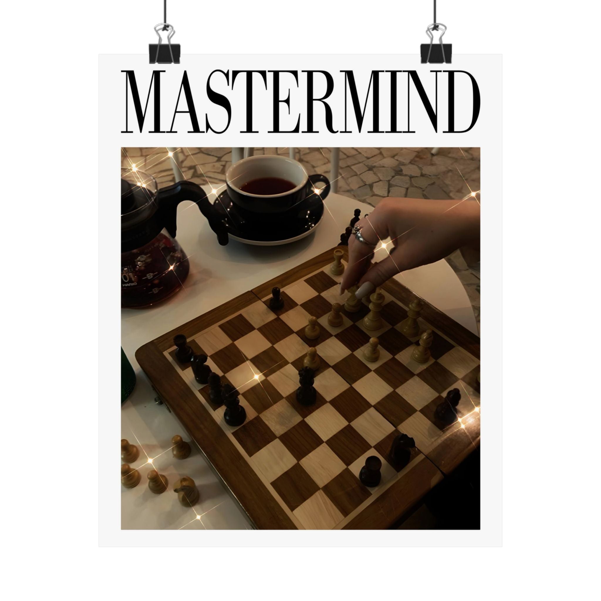 Mastermind Midnights Taylor Swift–inspired poster — detail view 2