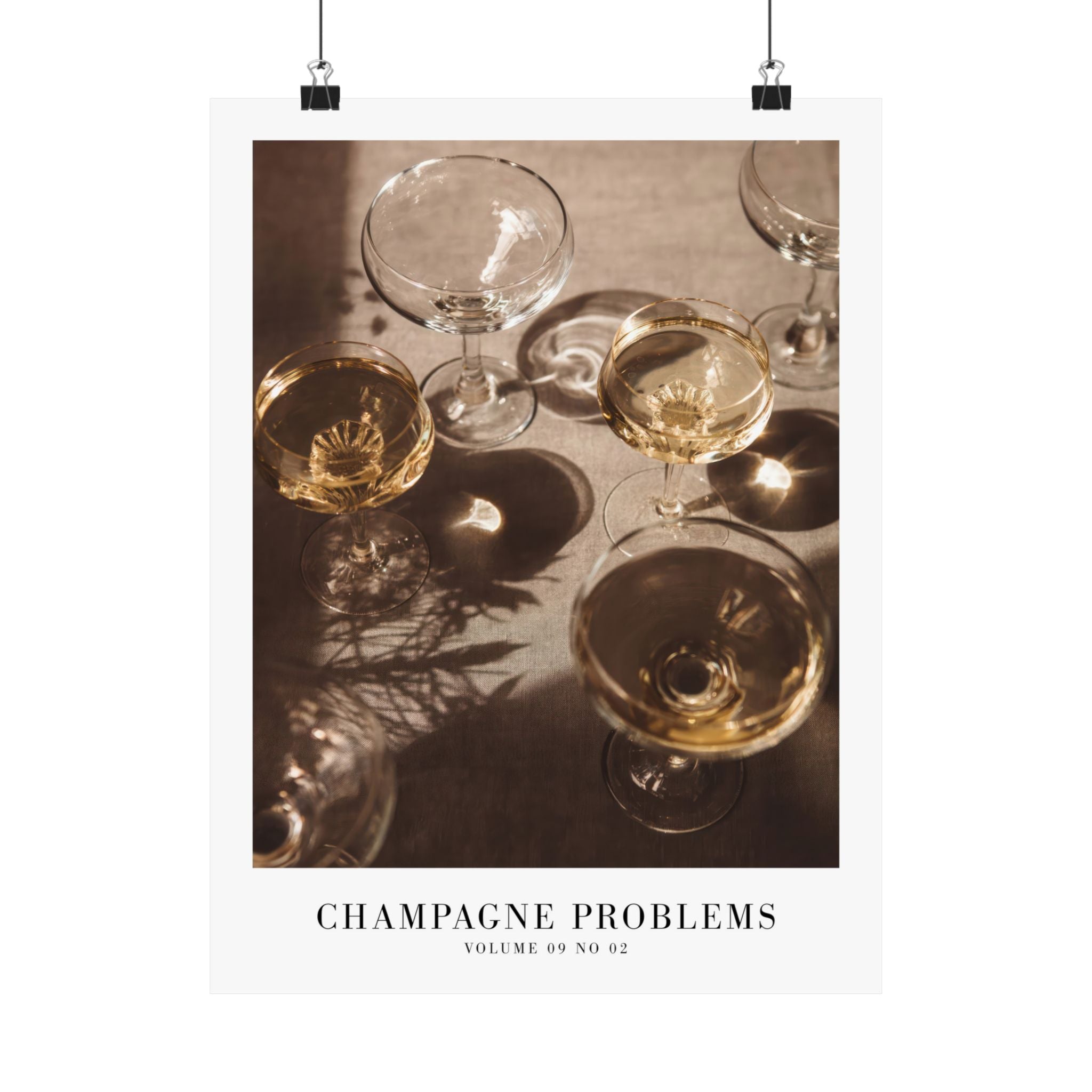 Champagne Problems Evermore Taylor Swift–inspired poster — detail view 9