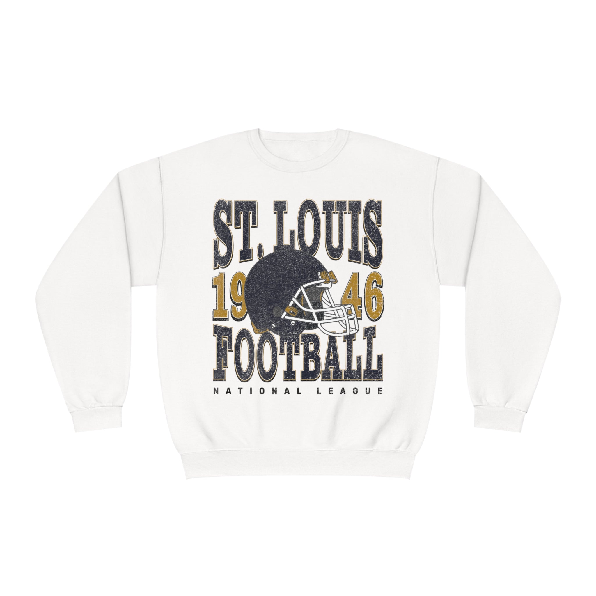 St. Louis Football Sweatshirt | Vintage Style St. Louis Football Crewneck | Football Sweatshirt | St. Louis Sweatshirt - Haus Of Moods