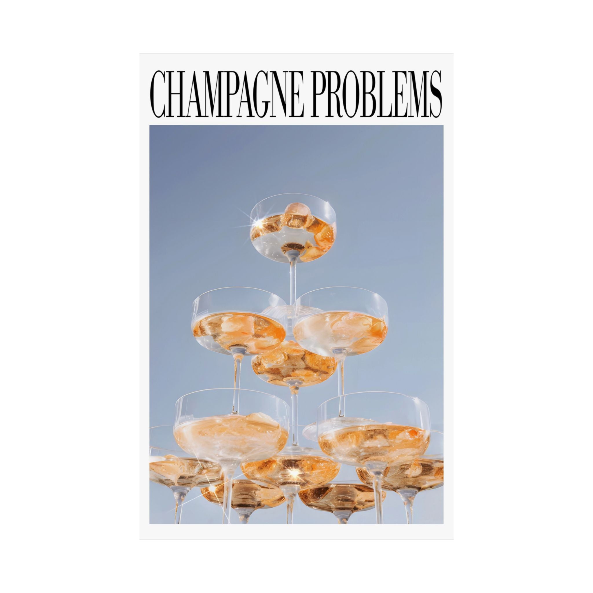 Taylor Swift “Champagne Problems” Poster – Evermore-Inspired Vintage Bar Cart Print