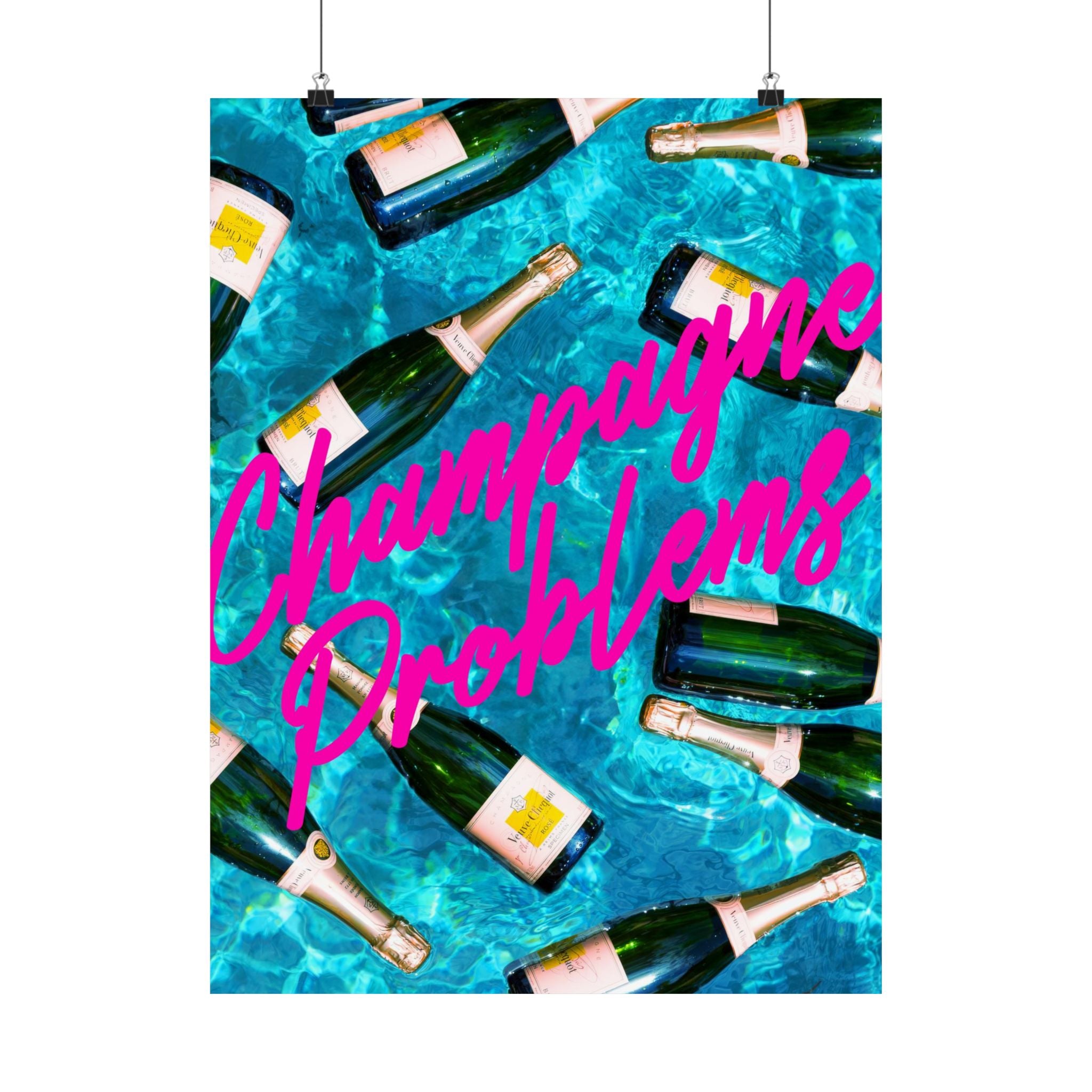 Champagne Problems In the Pool