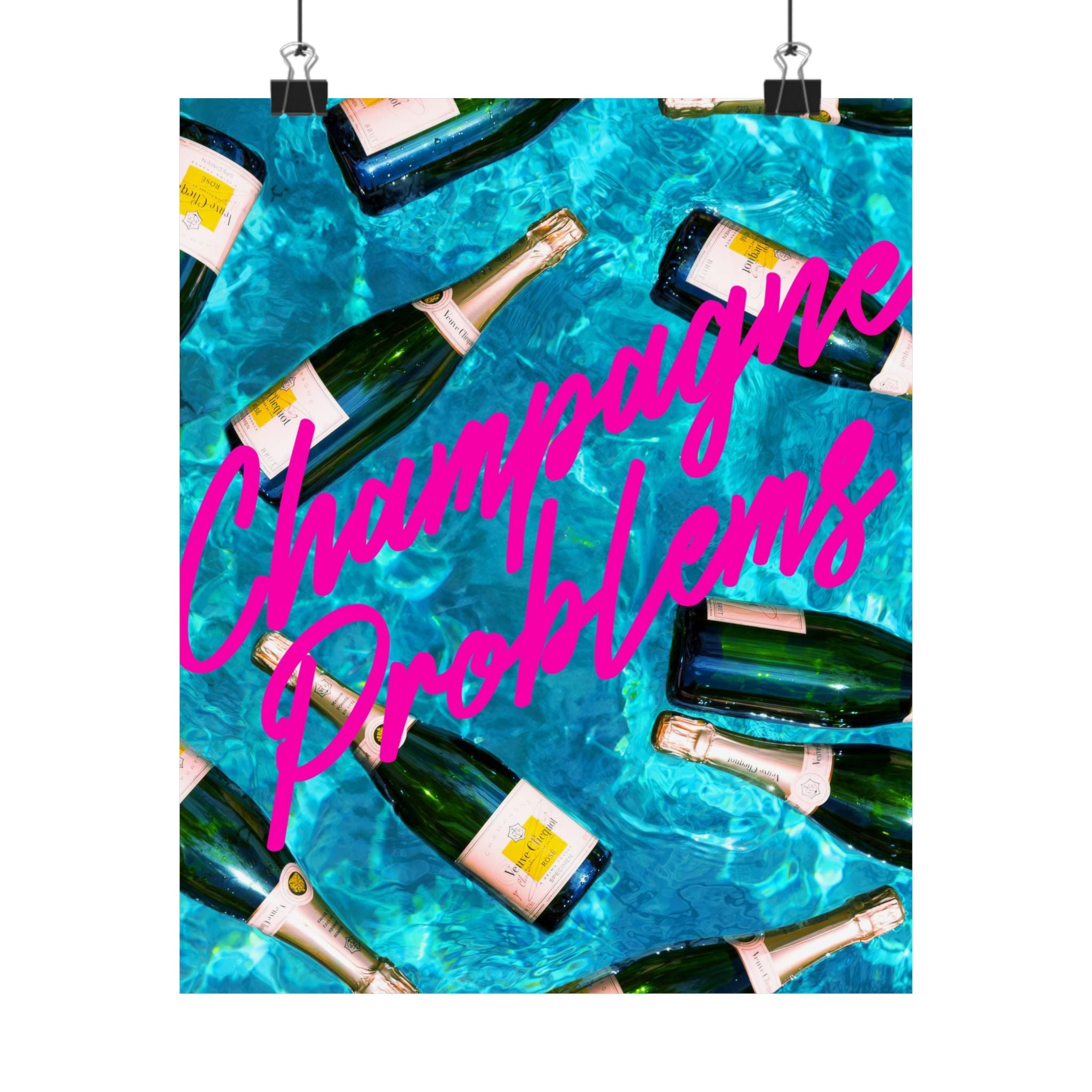 Champagne Problems In the Pool