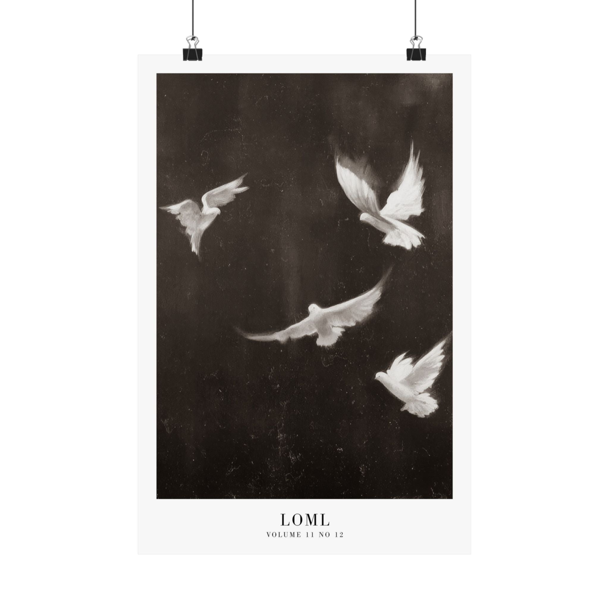 loml Tortured Poets Department Taylor Swift–inspired poster — detail view 3