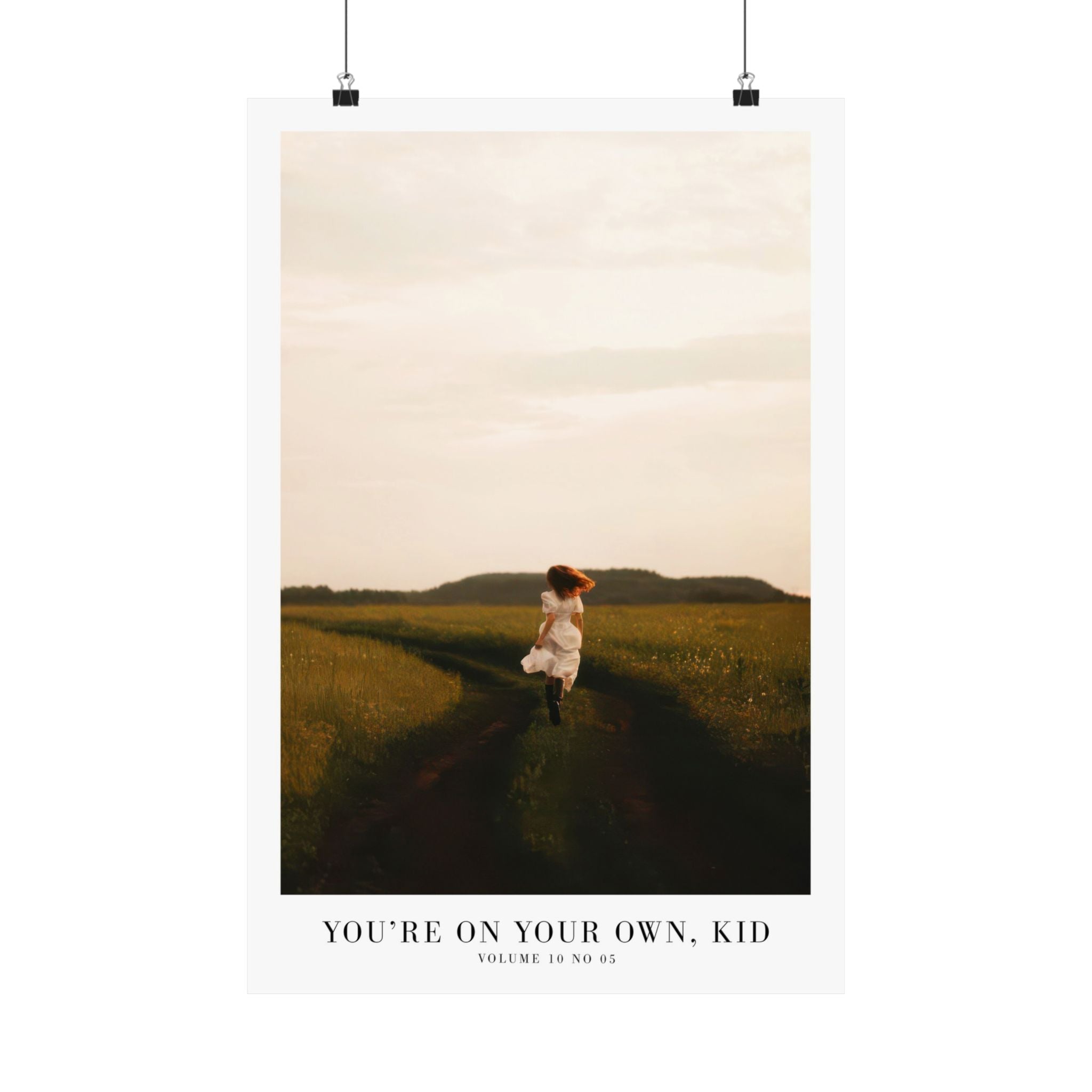 You're On Your Own, Kid Midnights Taylor Swift–inspired poster — detail view 5