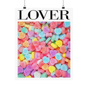 Lover Candy Hearts Print - Haus Of Moods