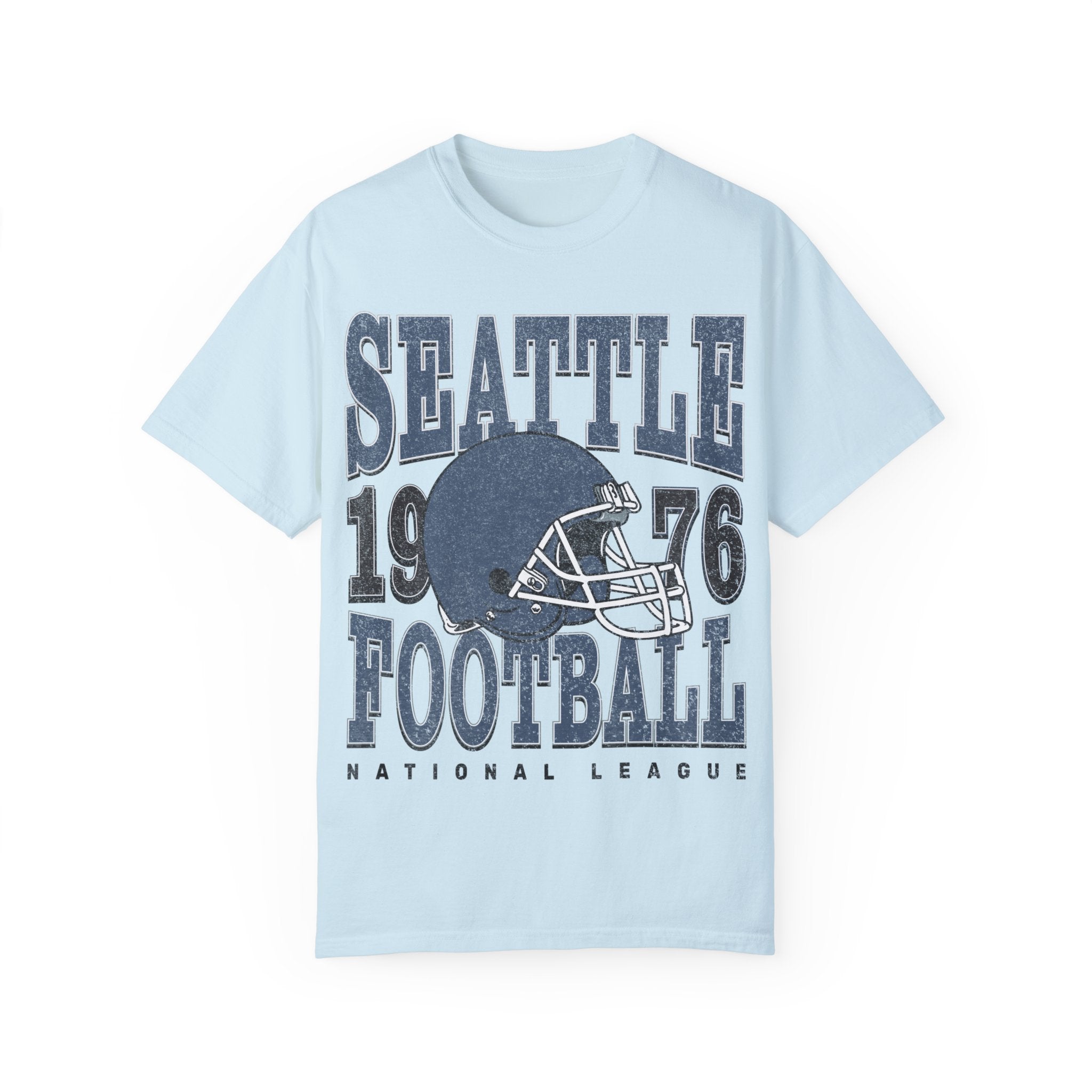 Seattle Football Vintage Style Comfort Colors Shirt | Seattle Football TShirt | Seattle Football Gift - Haus Of Moods