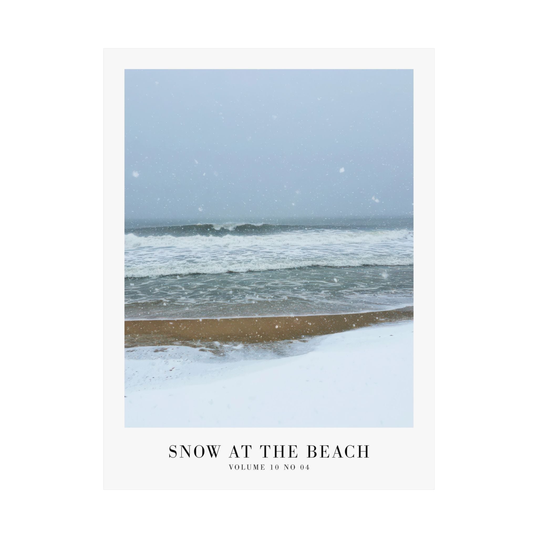 Taylor Swift Snow On The Beach Midnights wall art in peaceful interior