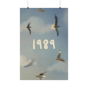 1989 Seagulls Beach Print