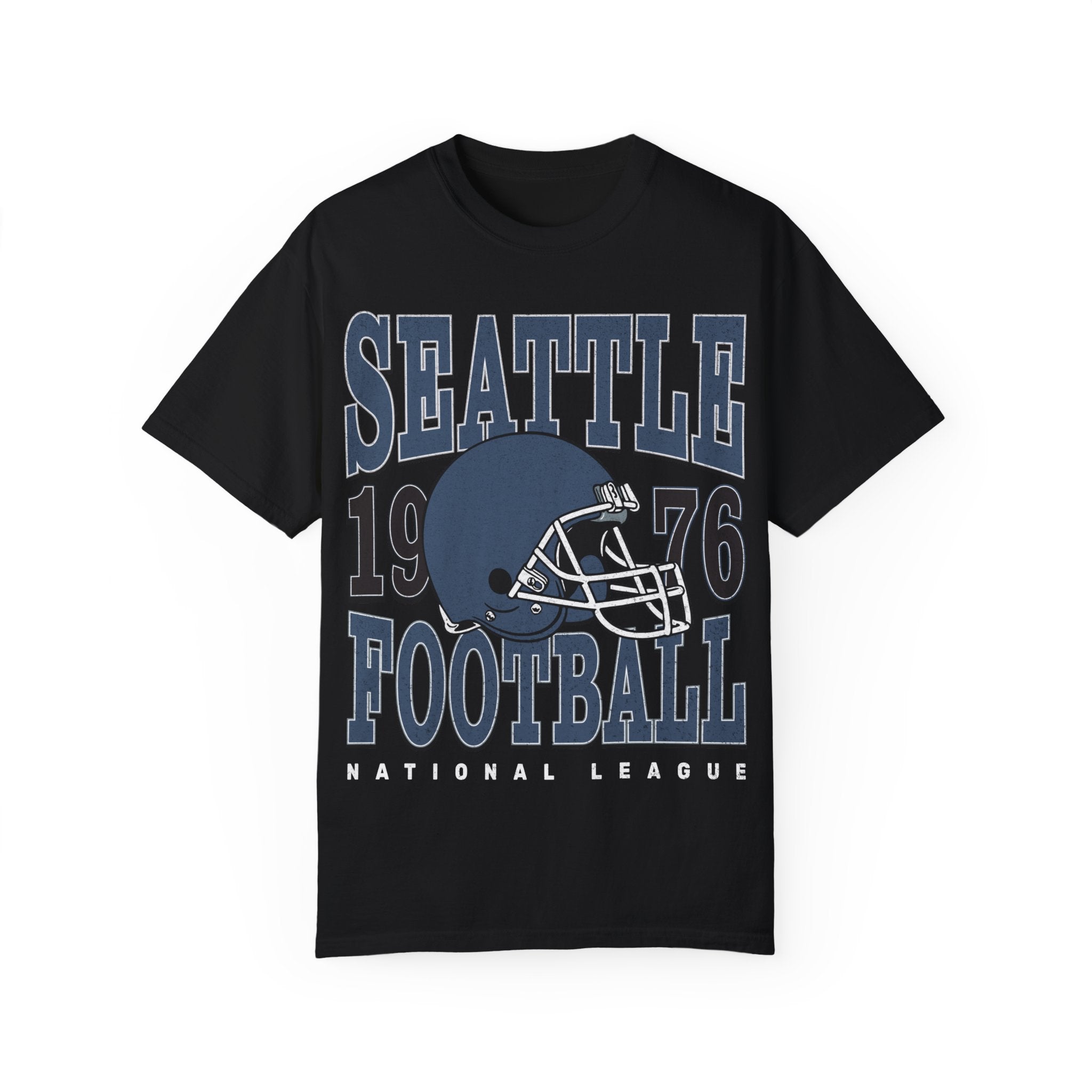 Seattle Football Vintage Style Comfort Colors Shirt | Seattle Football TShirt | Seattle Football Gift - Haus Of Moods