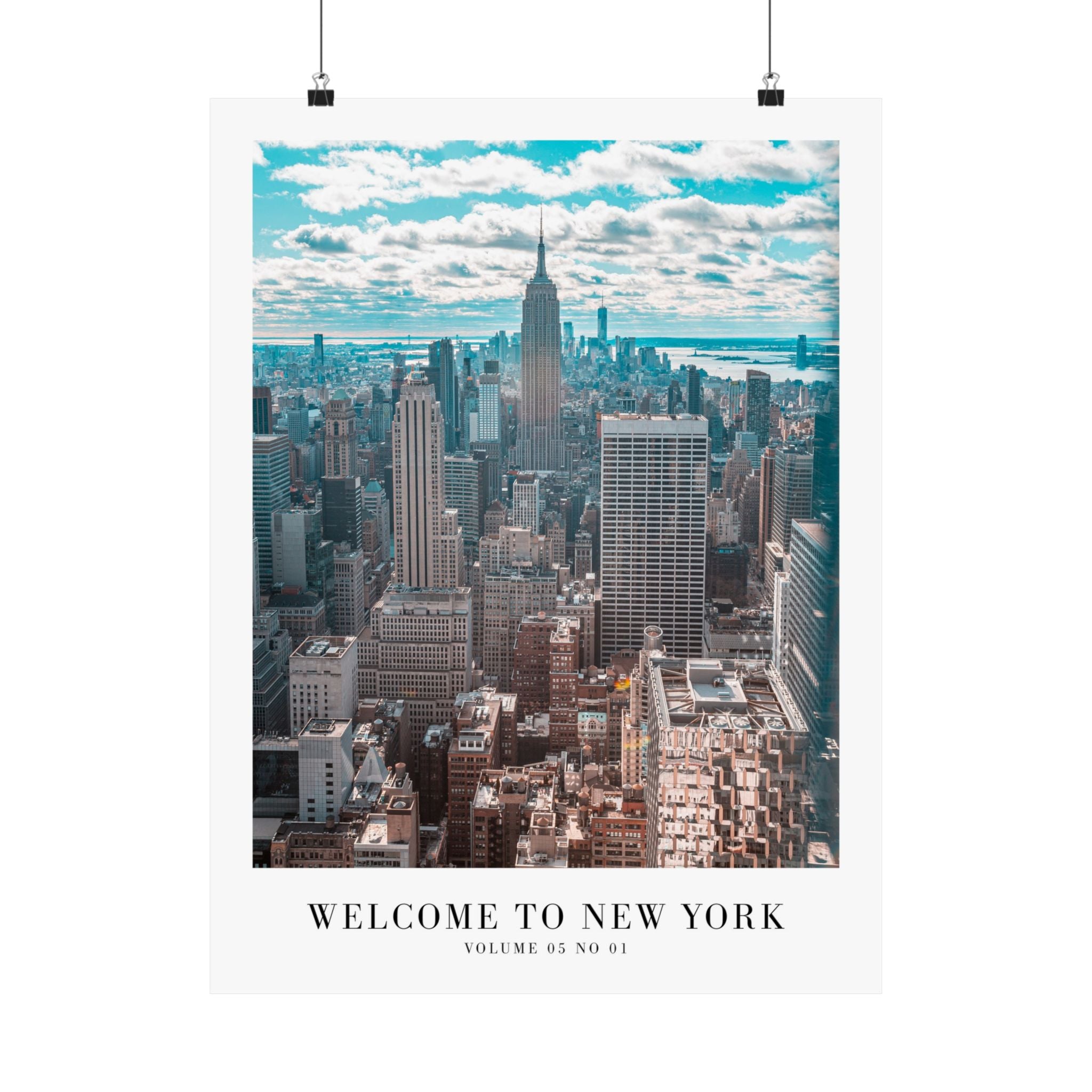 Welcome to New York Taylor Swift Manhattan poster in apartment decor