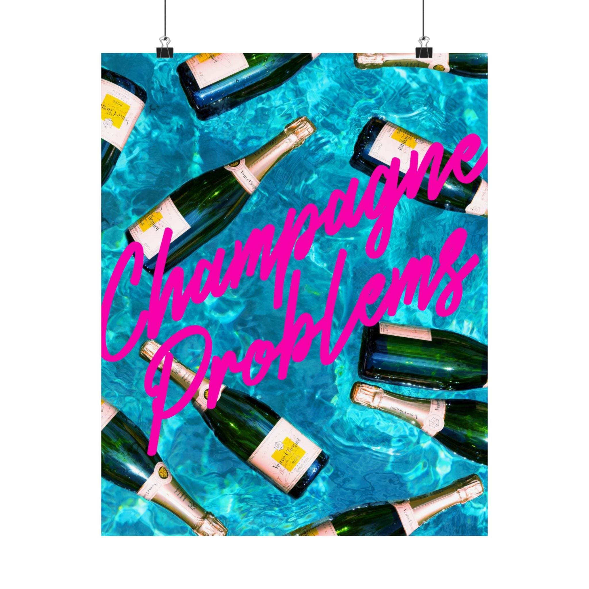 Champagne Problems In the Pool
