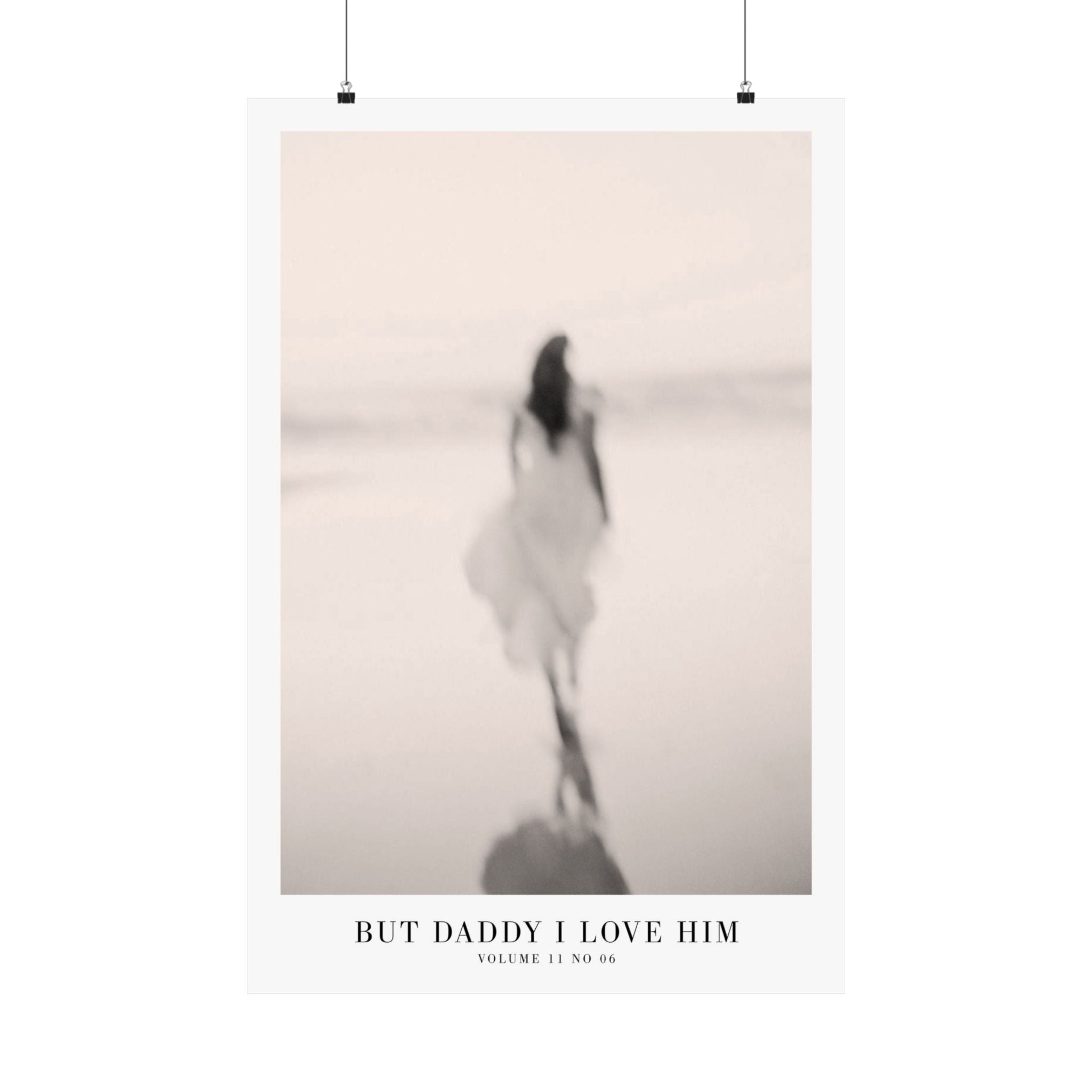 But Daddy I Love Him TTPD Taylor Swift–inspired poster featuring running motion