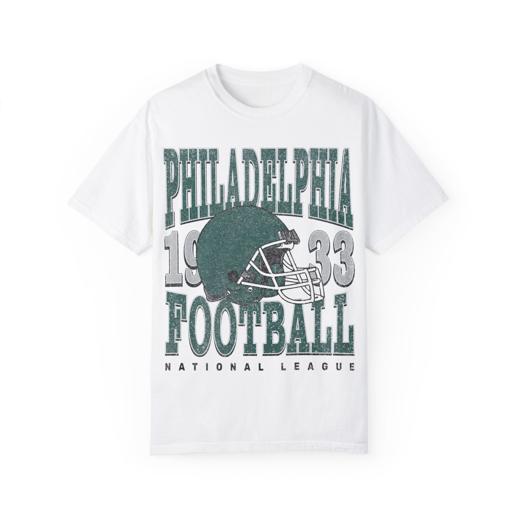 Philadelphia Football Vintage Style Comfort Colors Shirt | Philadelphia Football TShirt | Philadelphia Football Gift - Haus Of Moods