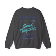 Send Tequila Crewneck - Classic Blue - Haus Of Moods