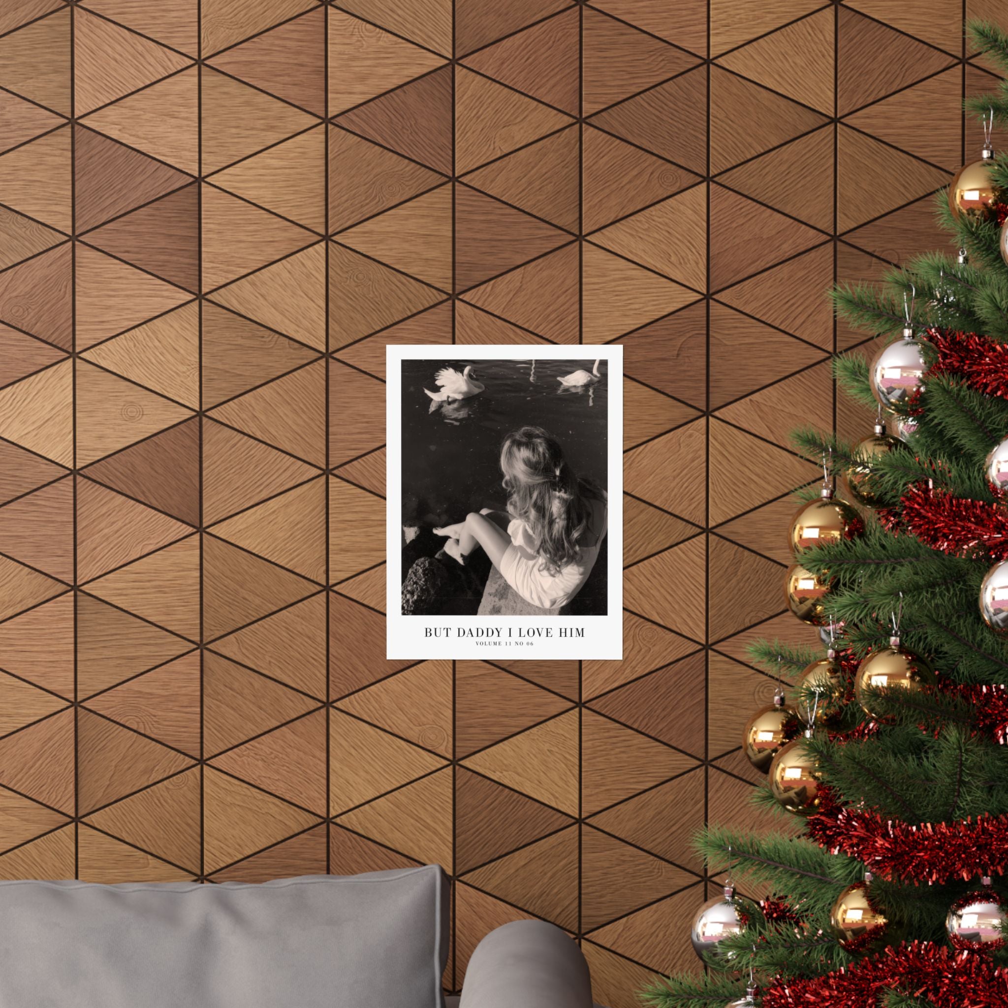 Swan Taylor Swift TTPD print as coquette Swiftie wall decor