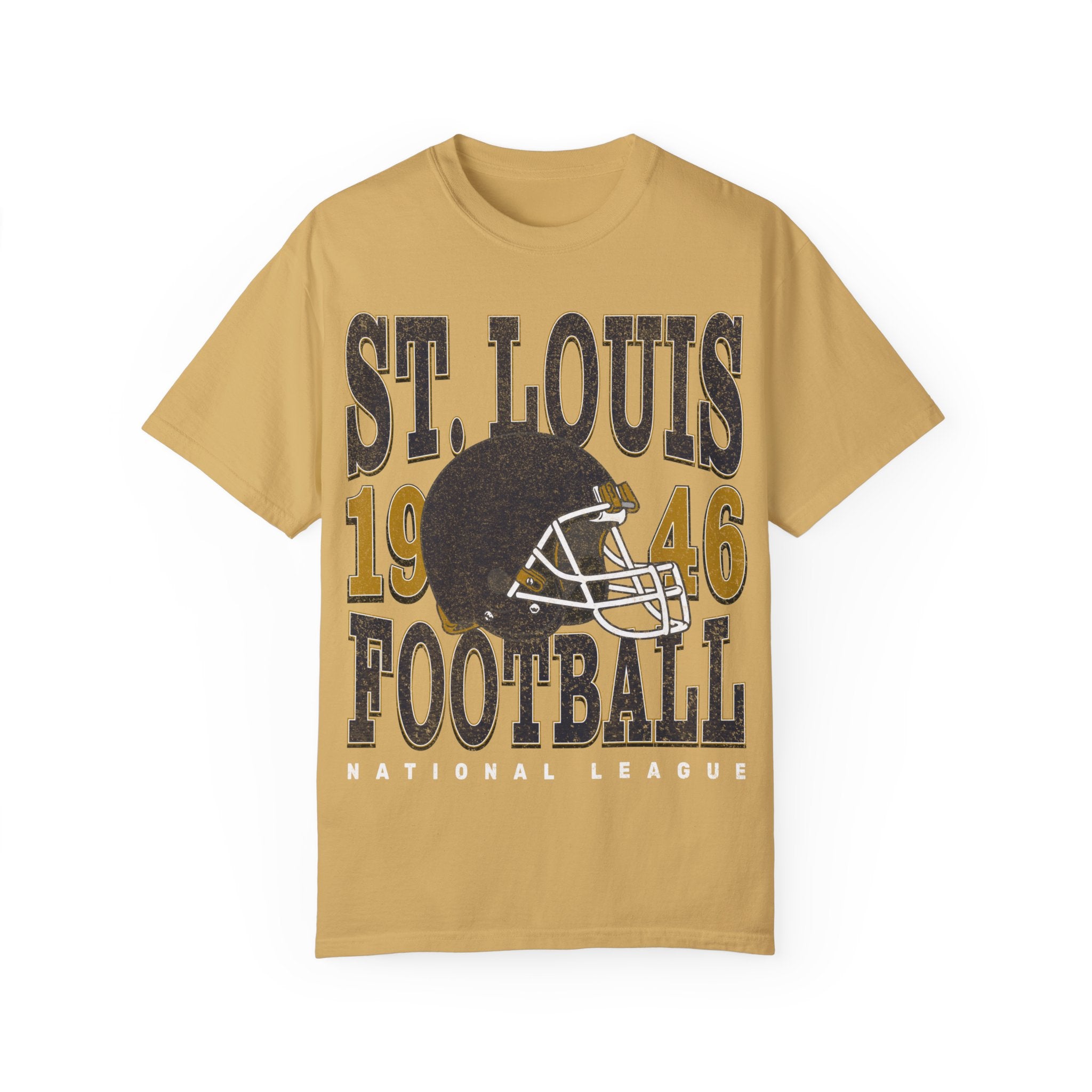 St. Louis Football Vintage Style Comfort Colors Shirt | St. Louis Football TShirt | St. Louis Football Gift - Haus Of Moods