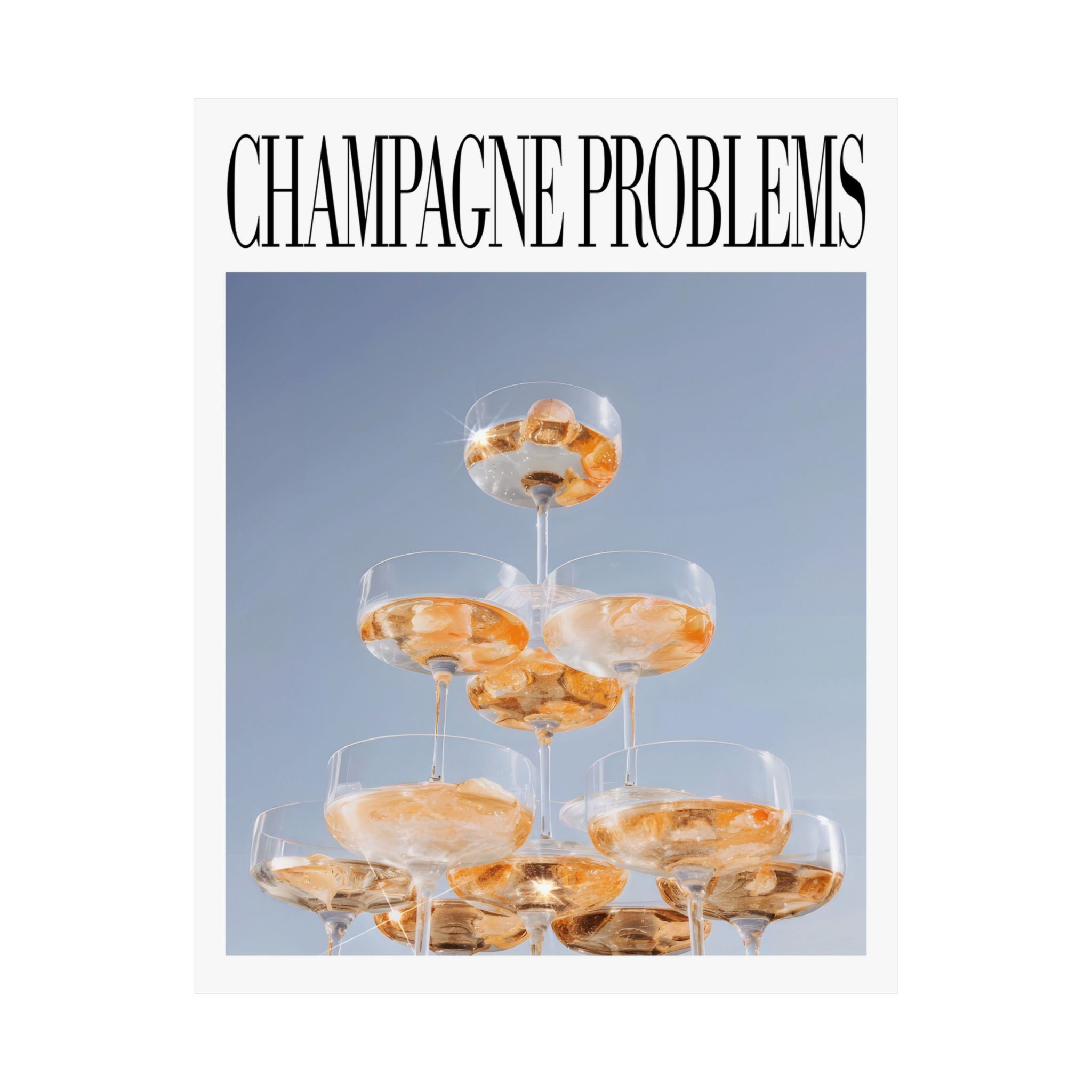 Taylor Swift “Champagne Problems” Poster – Evermore-Inspired Vintage Bar Cart Print