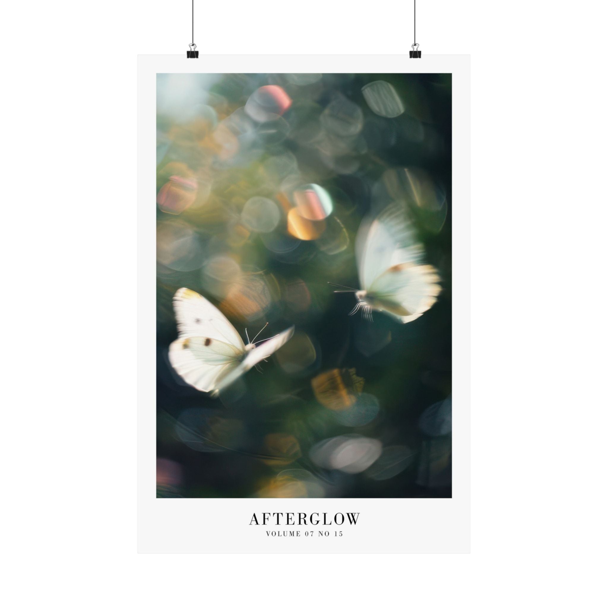 Afterglow Lover poster in cozy whimsical pastel Swiftie dorm room