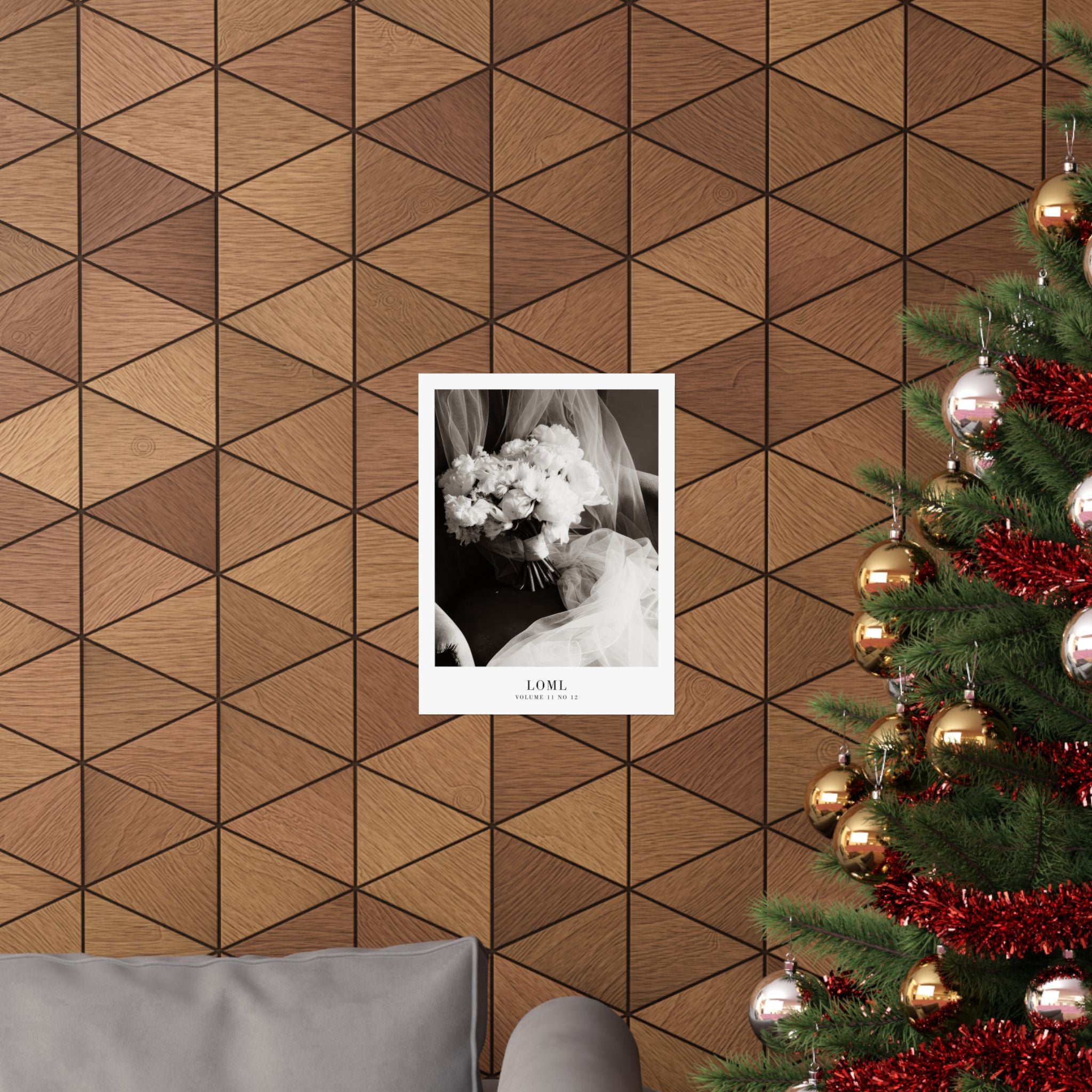 loml Bouquet TTPD print in neutral minimalist dorm room