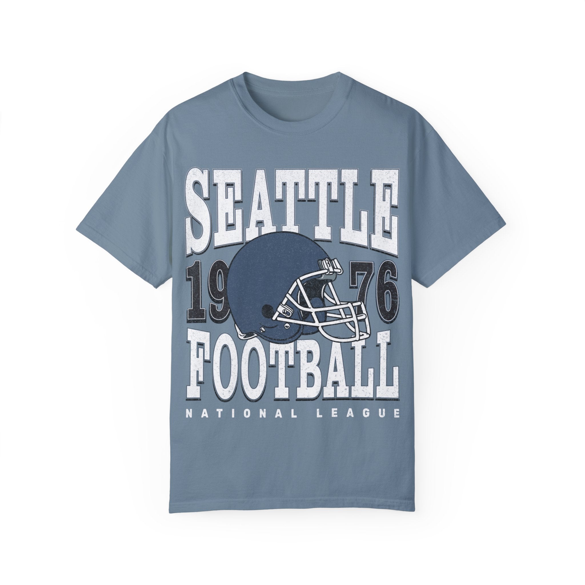 Seattle Football Vintage Style Comfort Colors Shirt | Seattle Football TShirt | Seattle Football Gift - Haus Of Moods