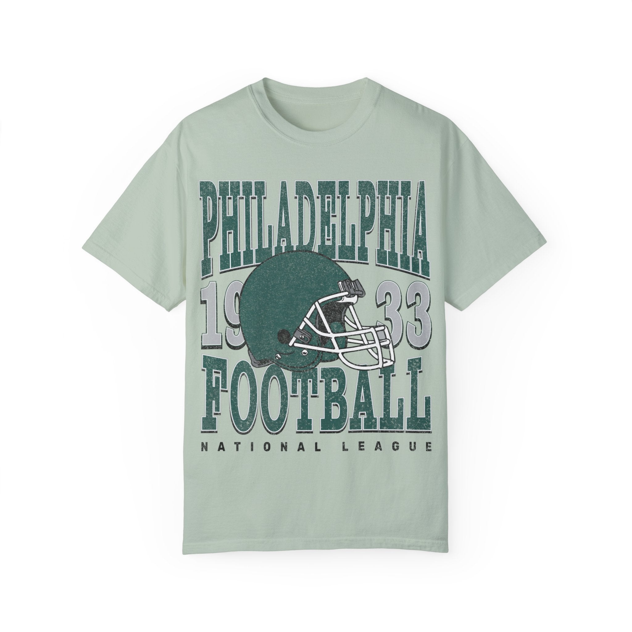 Philadelphia Football Vintage Style Comfort Colors Shirt | Philadelphia Football TShirt | Philadelphia Football Gift - Haus Of Moods