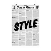 Style 1989 Newspaper Print