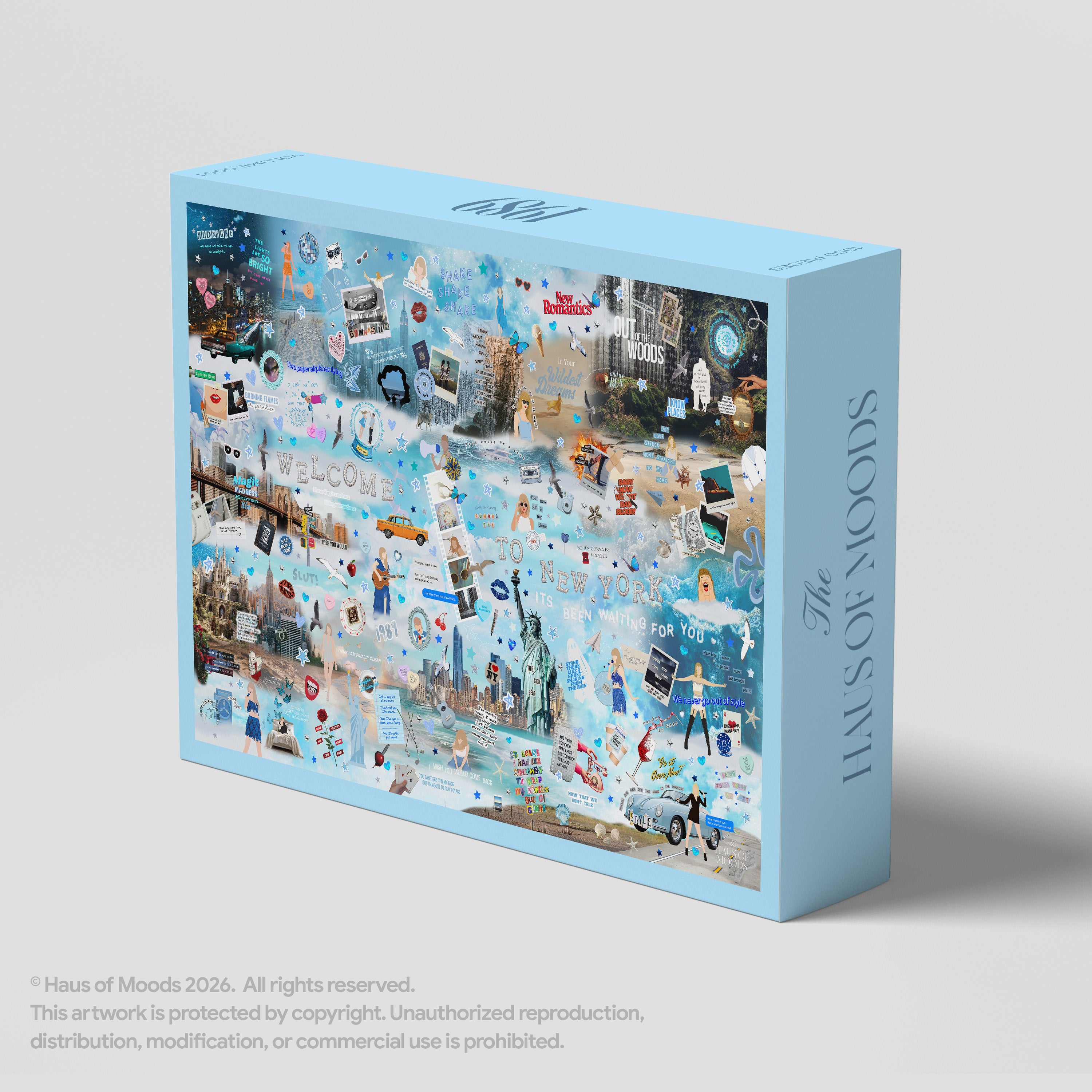 1989 Era Lyrics & Easter Eggs Puzzle © - Haus Of Moods