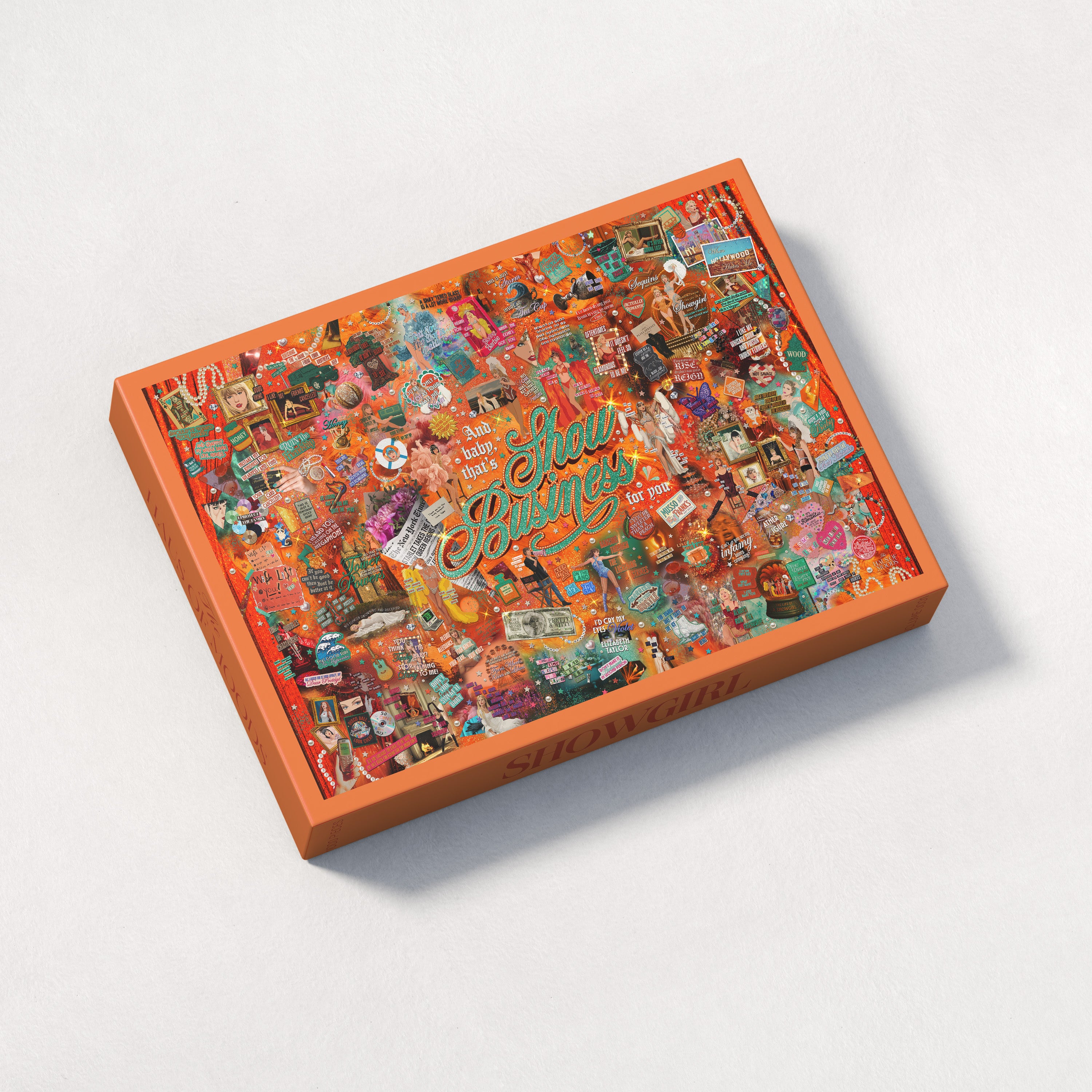 Showgirl Lyrics & Easter Eggs Puzzle ©