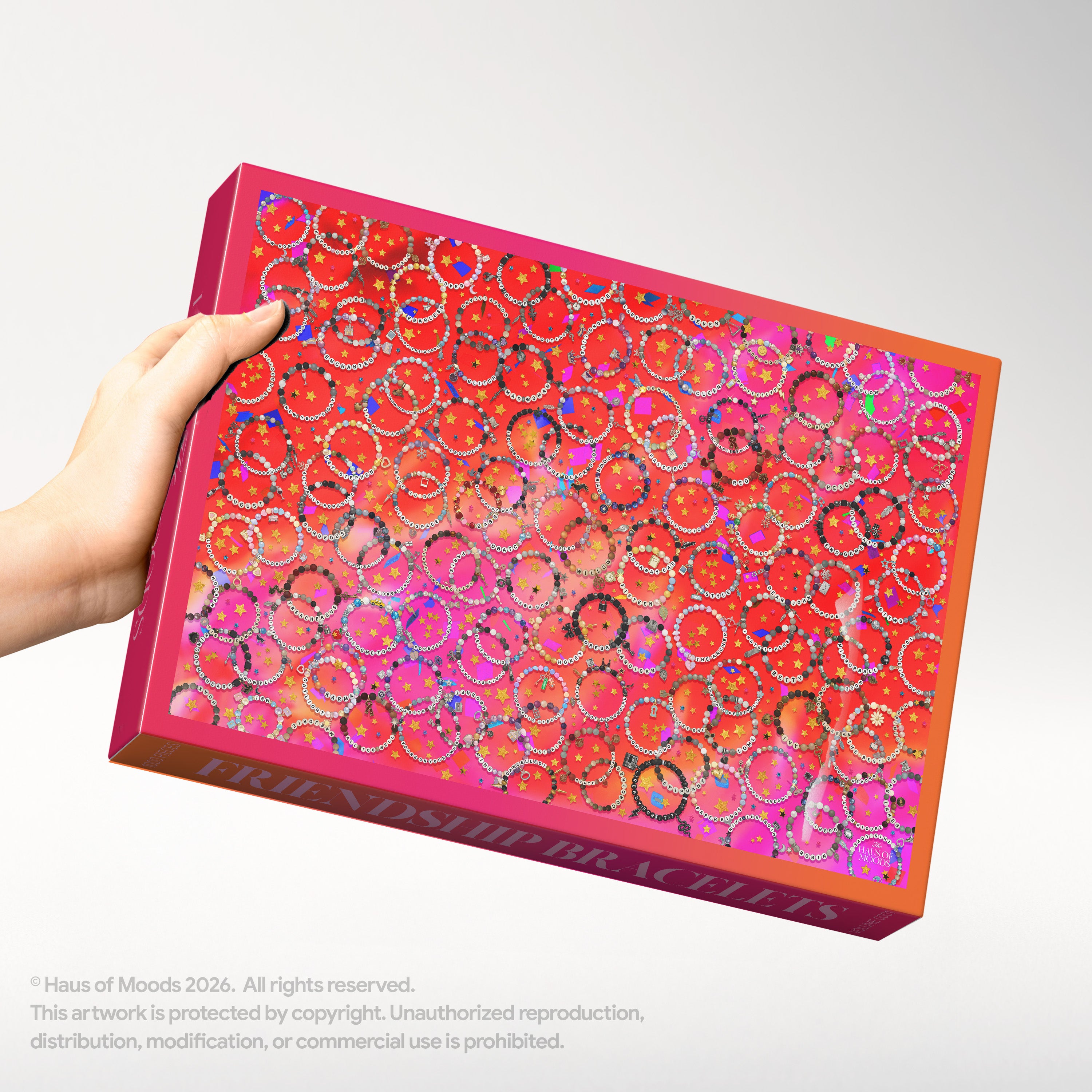 Taylor The Eras Friendship Bracelets Puzzle © - Haus Of Moods