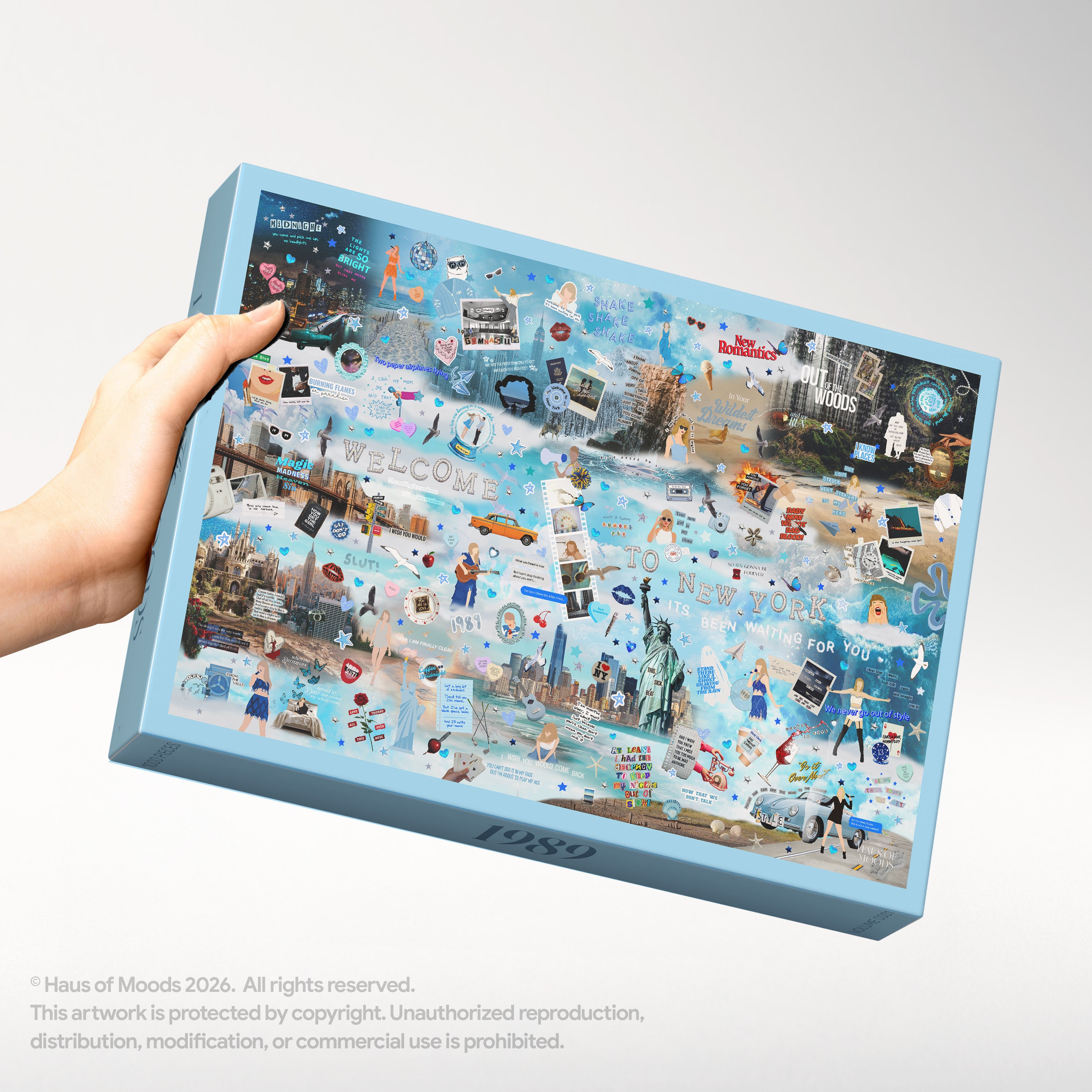 1989 Era Lyrics & Easter Eggs Puzzle © - Haus Of Moods