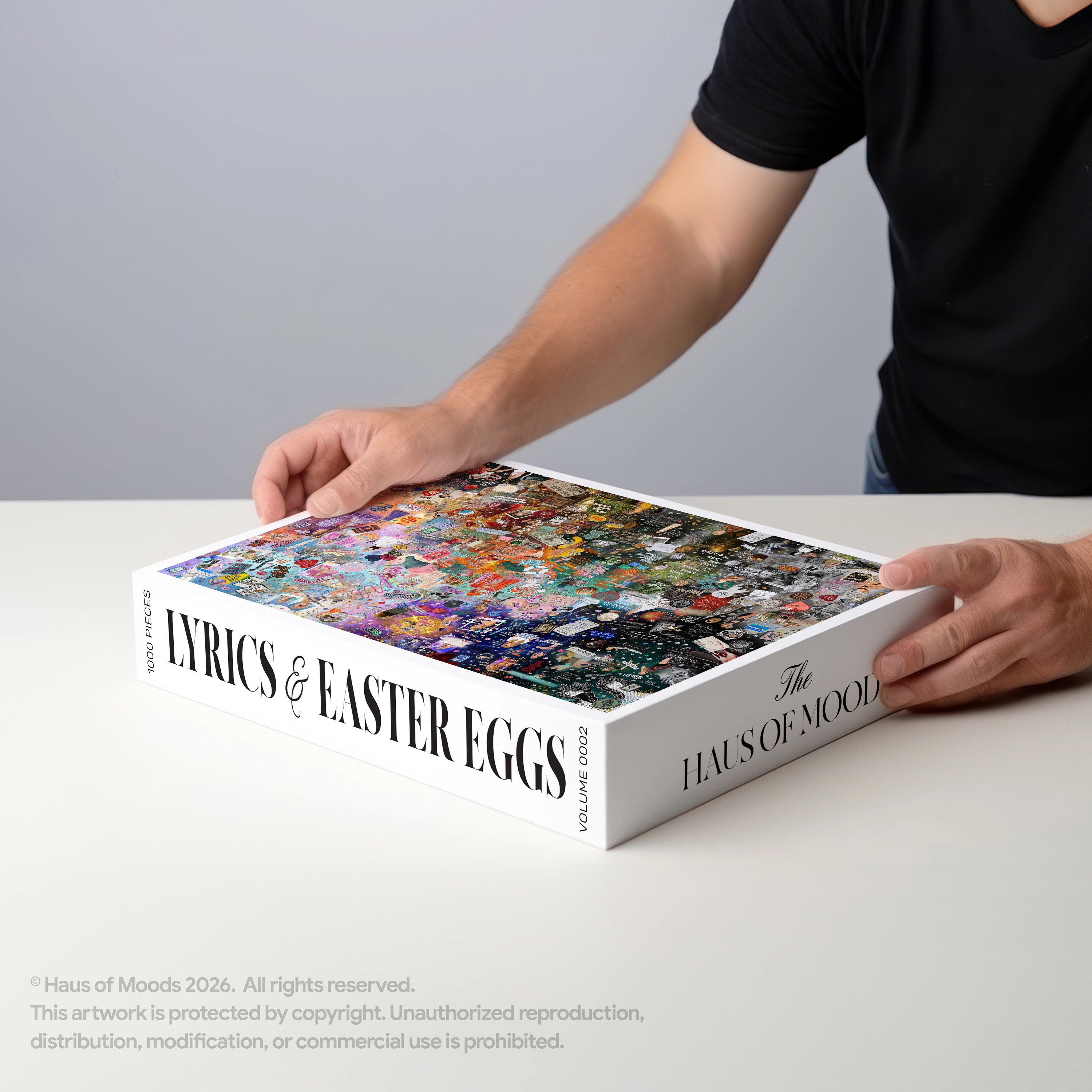 The Eras Taylor Puzzle | Lyrics & Easter Eggs Puzzle © - Haus Of Moods