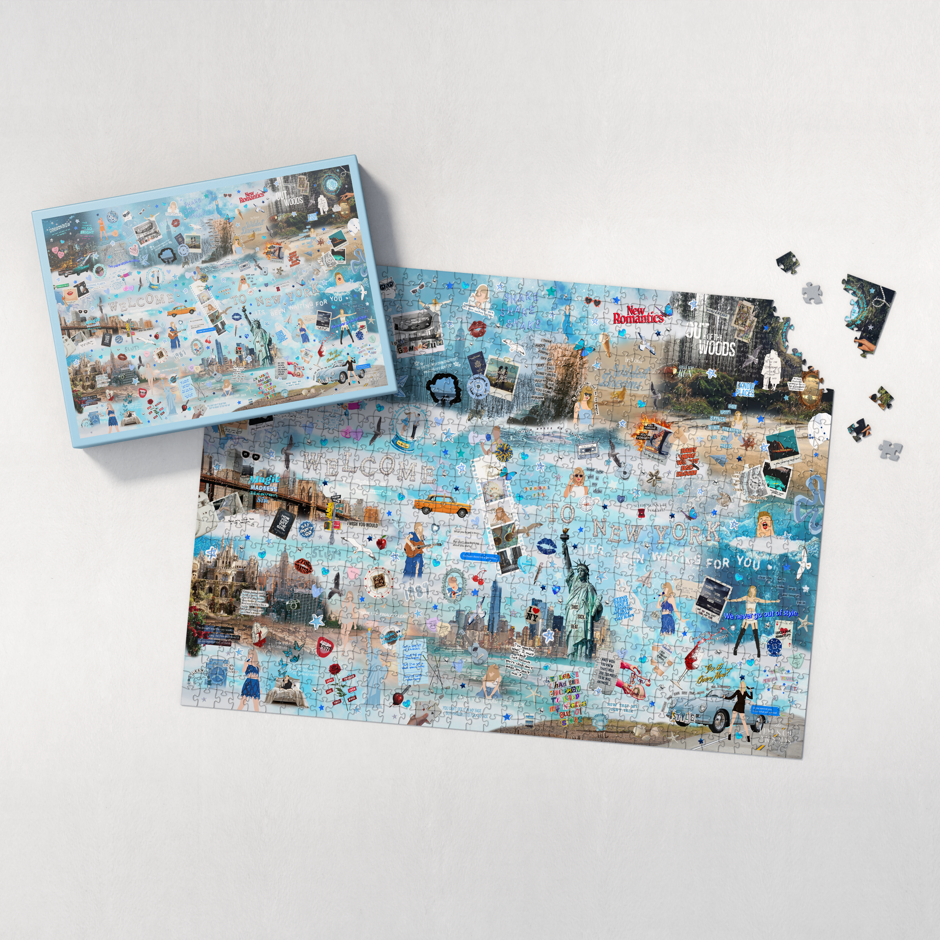 1989 Era Lyrics & Easter Eggs Puzzle ©