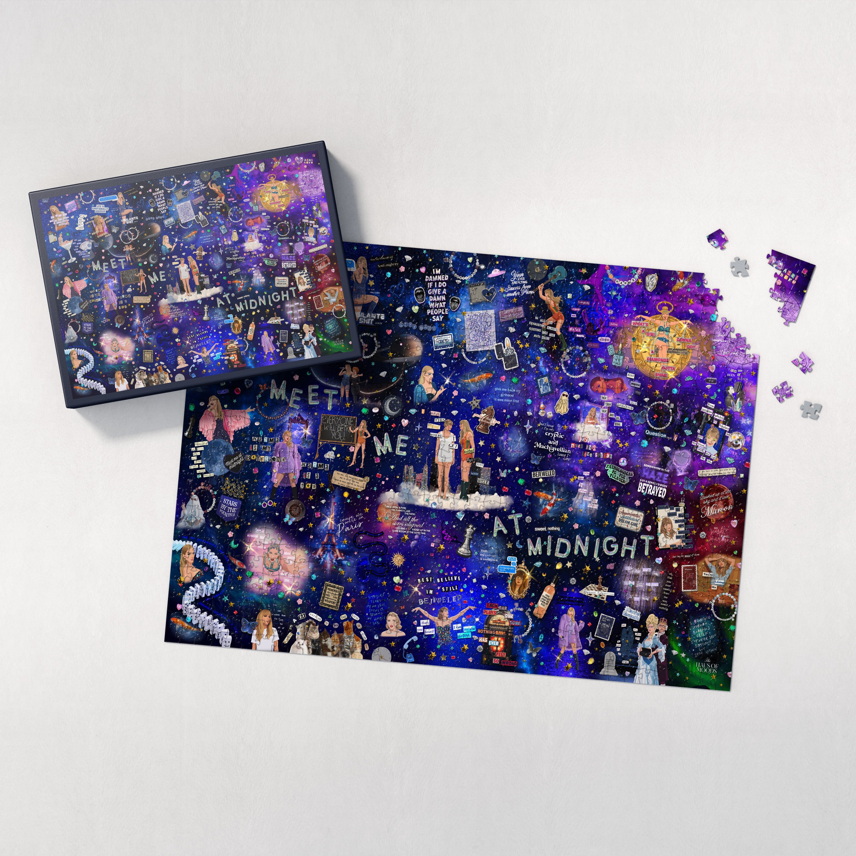 Midnights Lyrics & Easter Eggs Puzzle ©