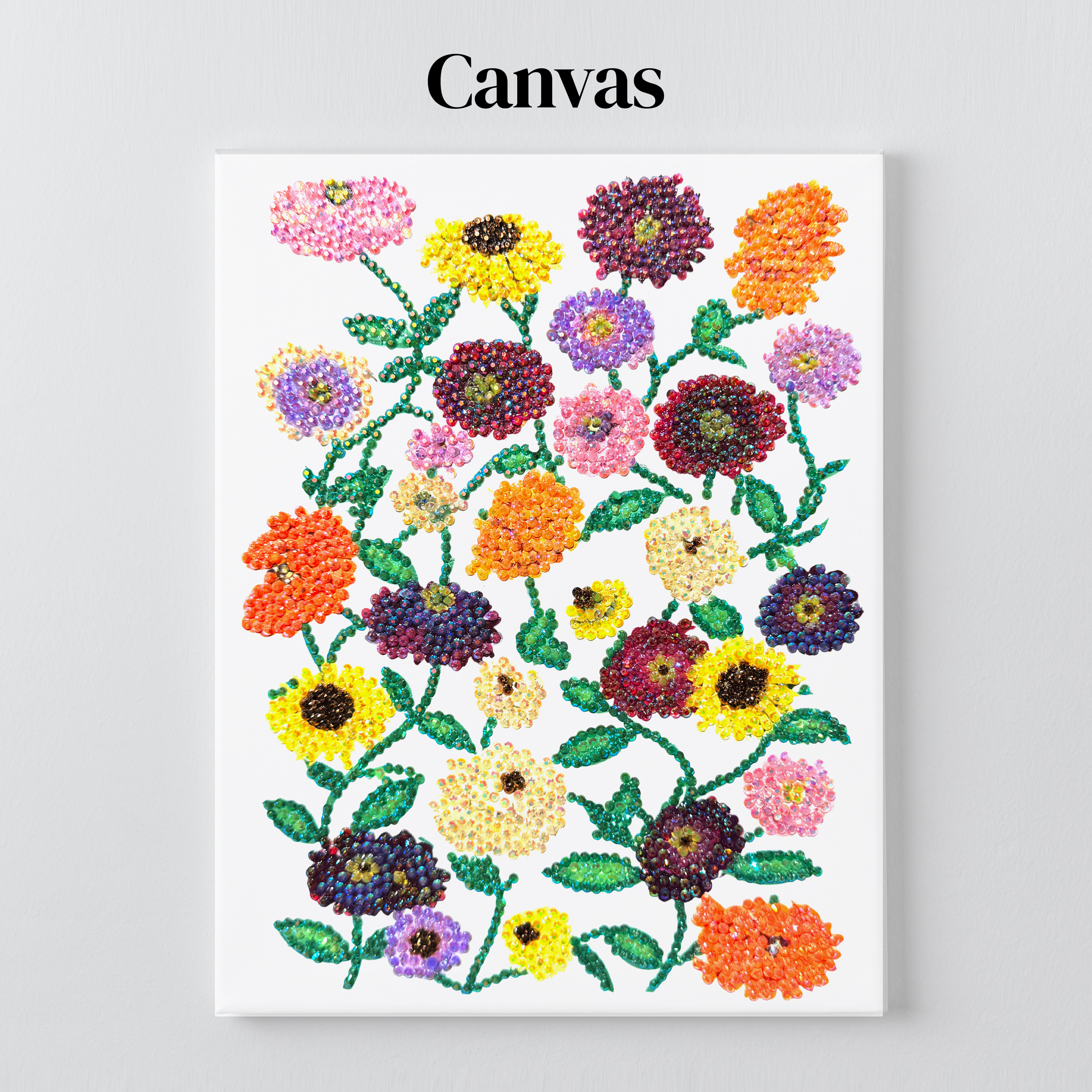 Surprise Songs Flowers DIY Rhinestone Canvas Kit | Taylor Inspired