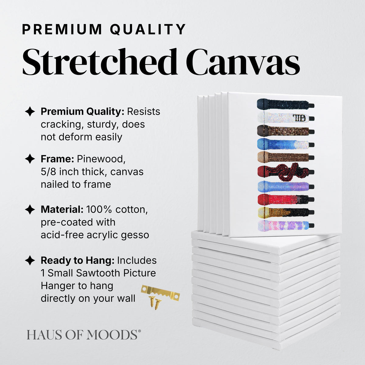 Eras Tour Microphones DIY Rhinestone Canvas Kit | Taylor Inspired