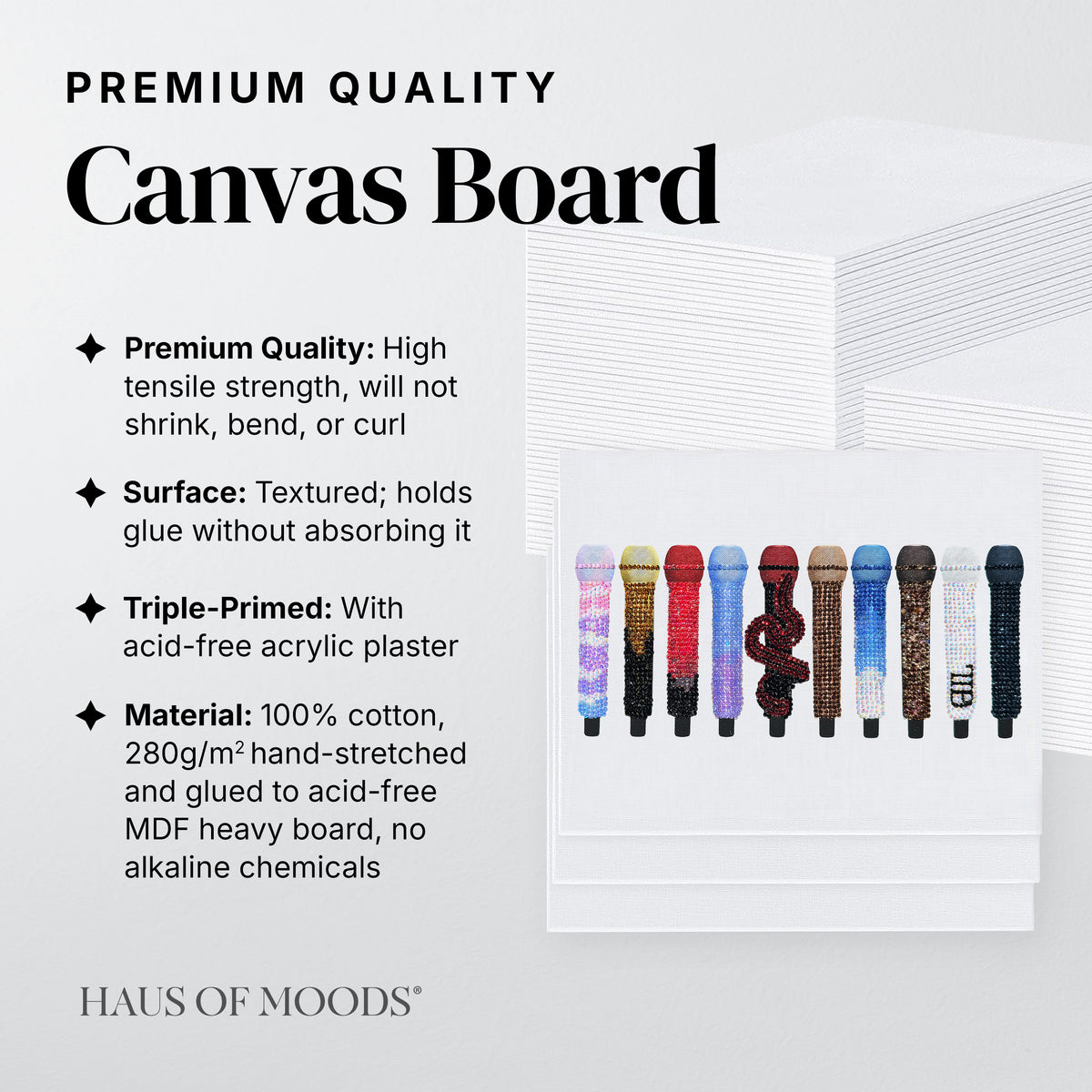 Eras Tour Microphones DIY Rhinestone Canvas Kit | Taylor Inspired