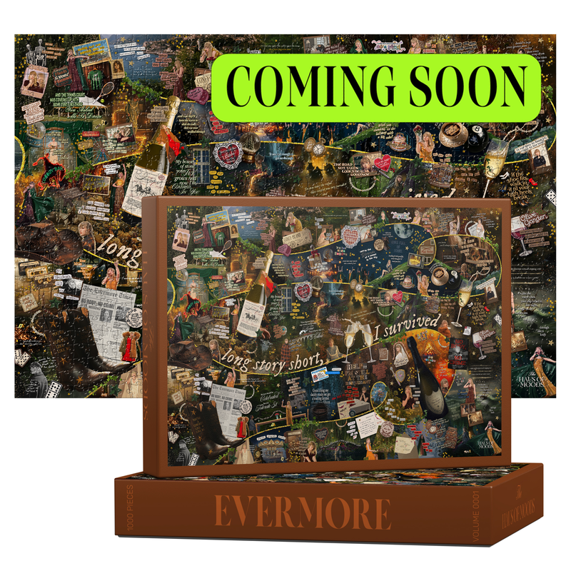 Evermore Era Lyrics & Easter Eggs Puzzle ©
