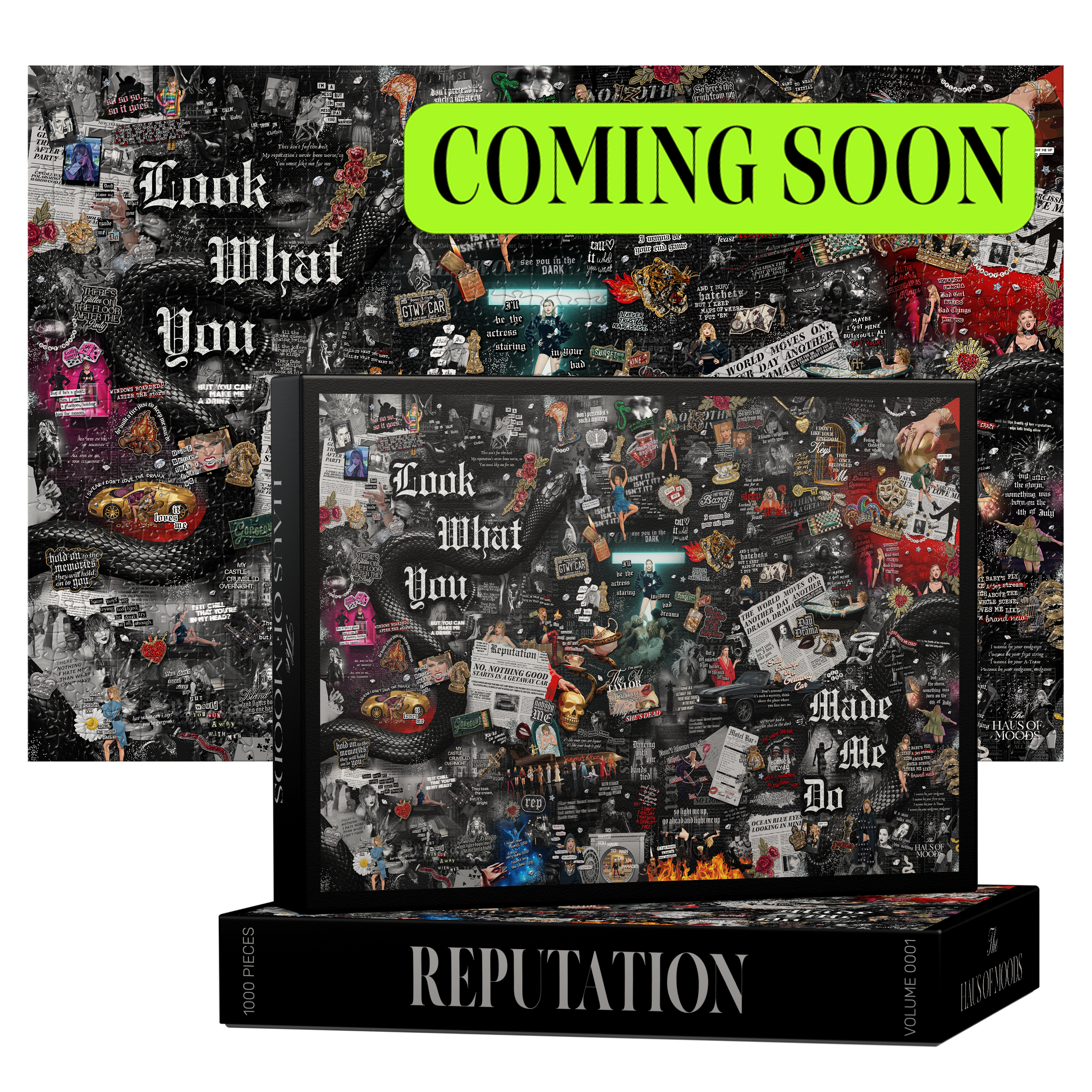 Reputation Era Lyrics & Easter Eggs Puzzle ©