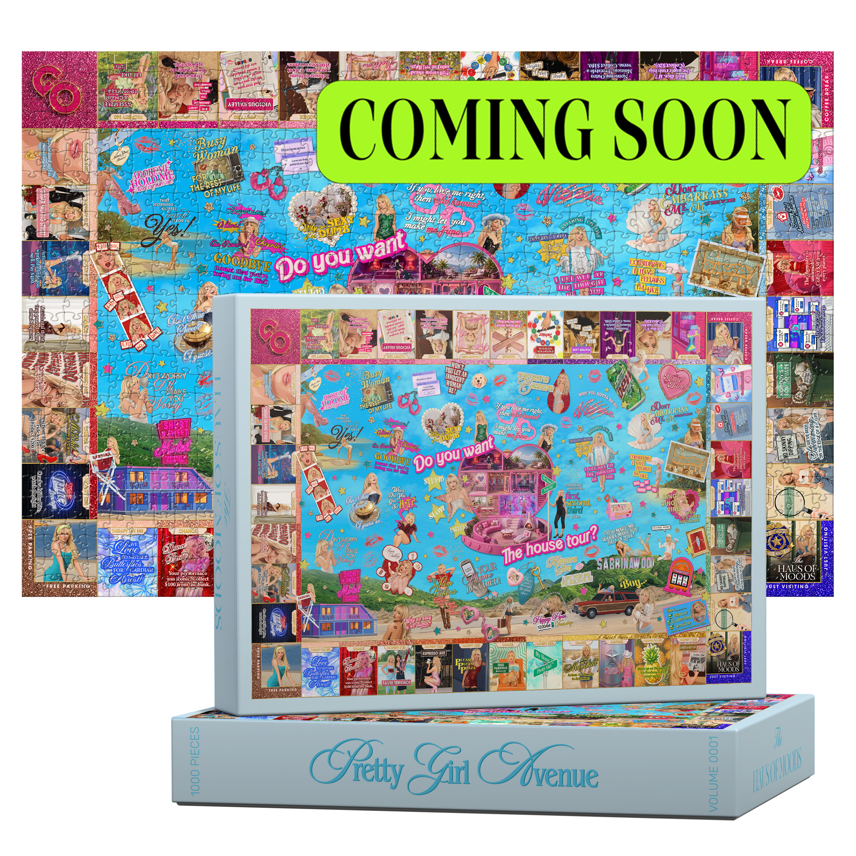 Sabrina Carpenter Pretty Girl Avenue Puzzle ©