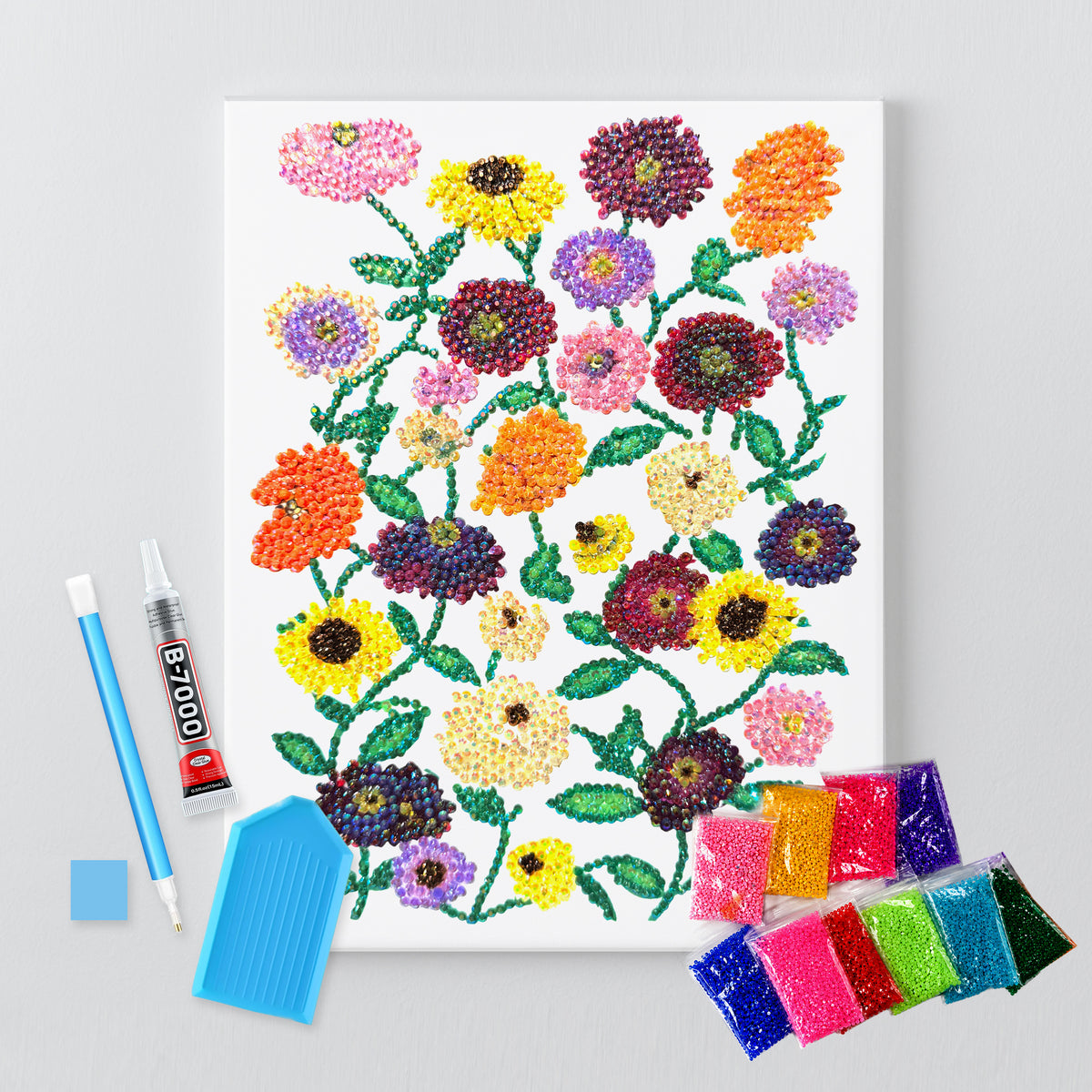 Surprise Songs Flowers DIY Rhinestone Canvas Kit | Taylor Inspired